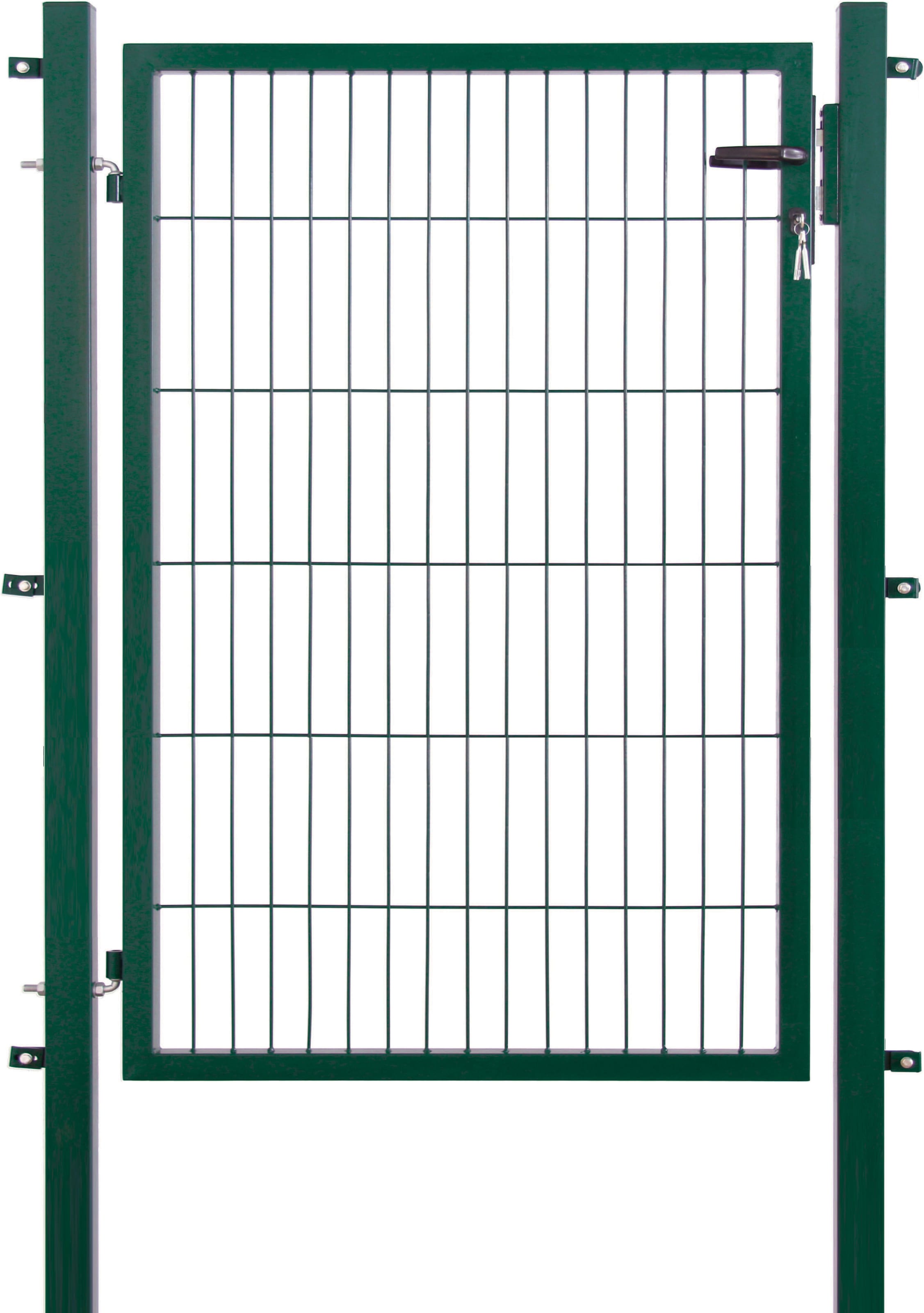 GARDEN N MORE Zauneinzeltür "Einzeltor Excellent", (Set), 123 cm hoch, grün