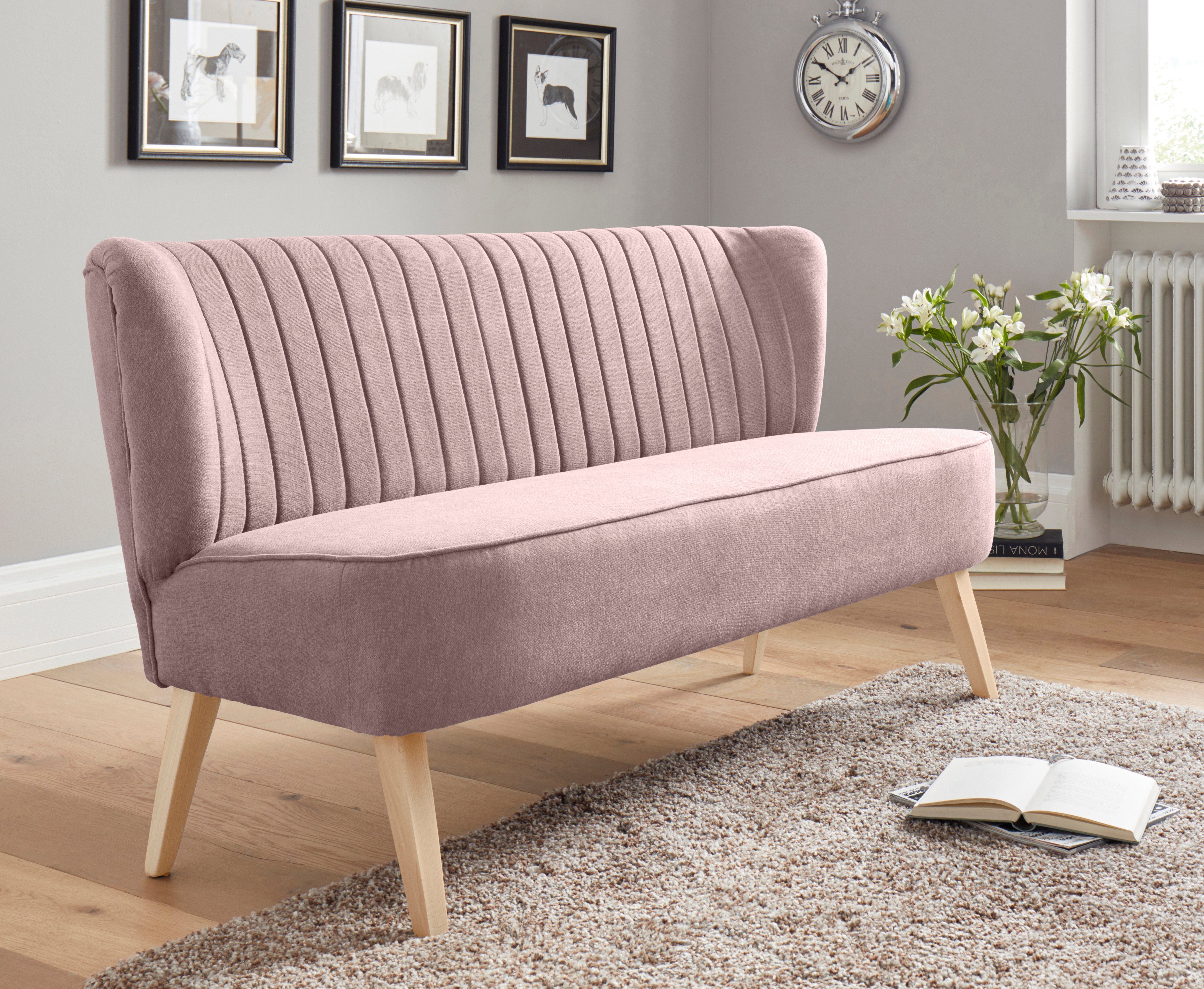 Home affaire 2-Sitzer "Campi" bequemes Küchensofa, frei im Raum stellbar