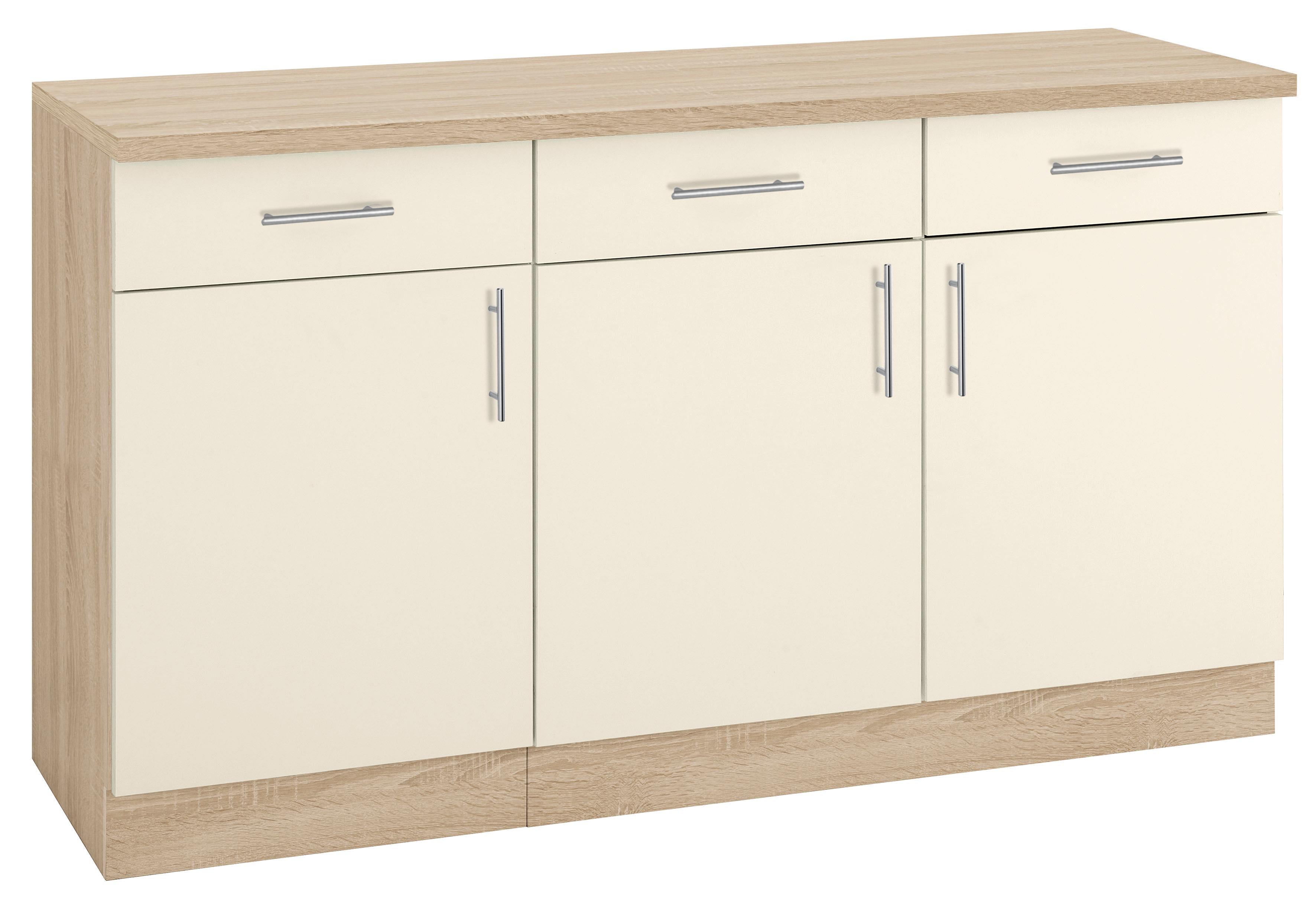 Preisvergleich für wiho Küchen Unterschrank Kiel, 150 cm breit, BxHxT  150x50x85 cm, SKU: 37801524 | Ladendirekt