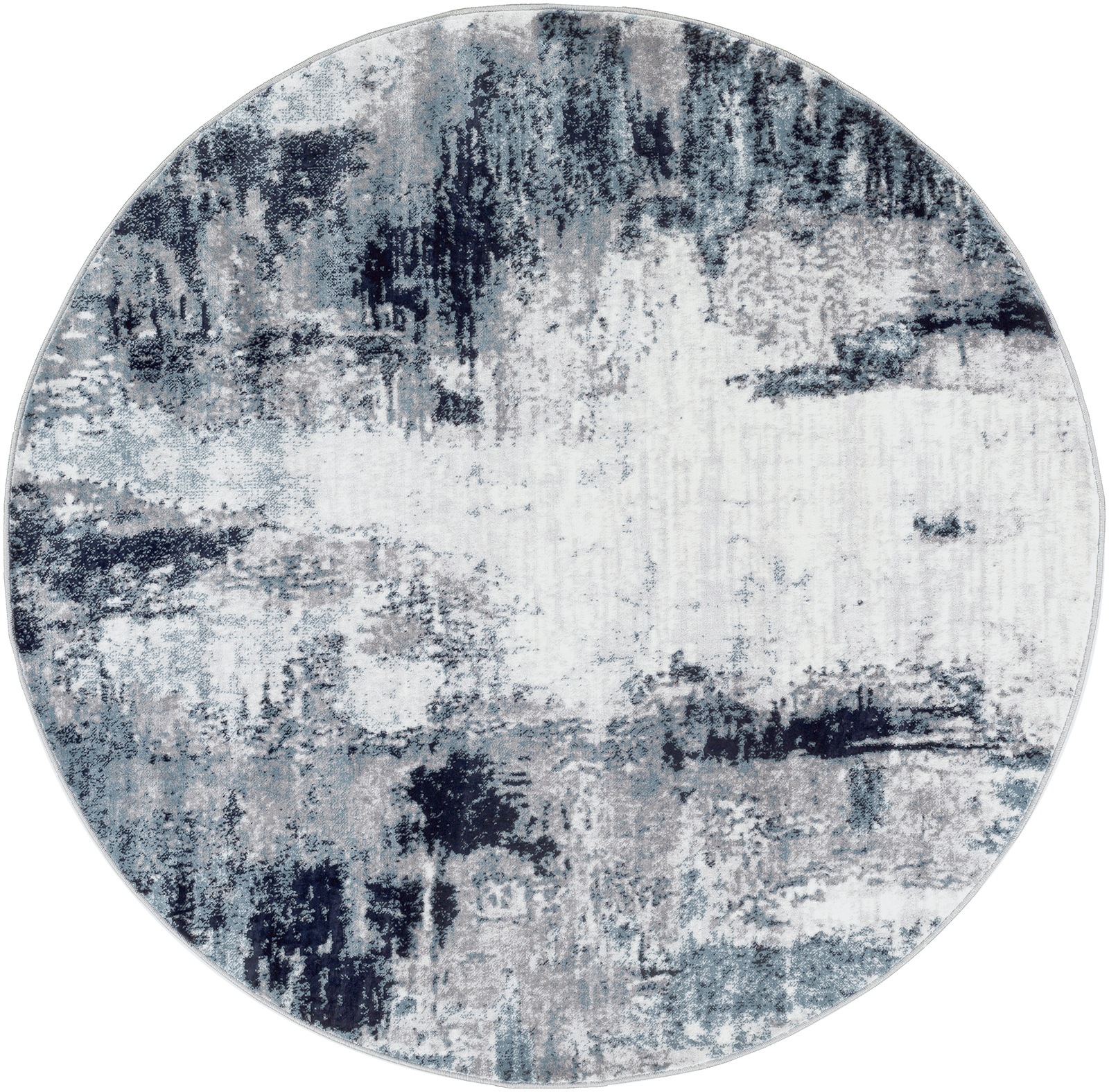 Livabliss Teppich "HELSINKI" rund 11 mm Höhe Designerteppich in Marmor Opti günstig online kaufen