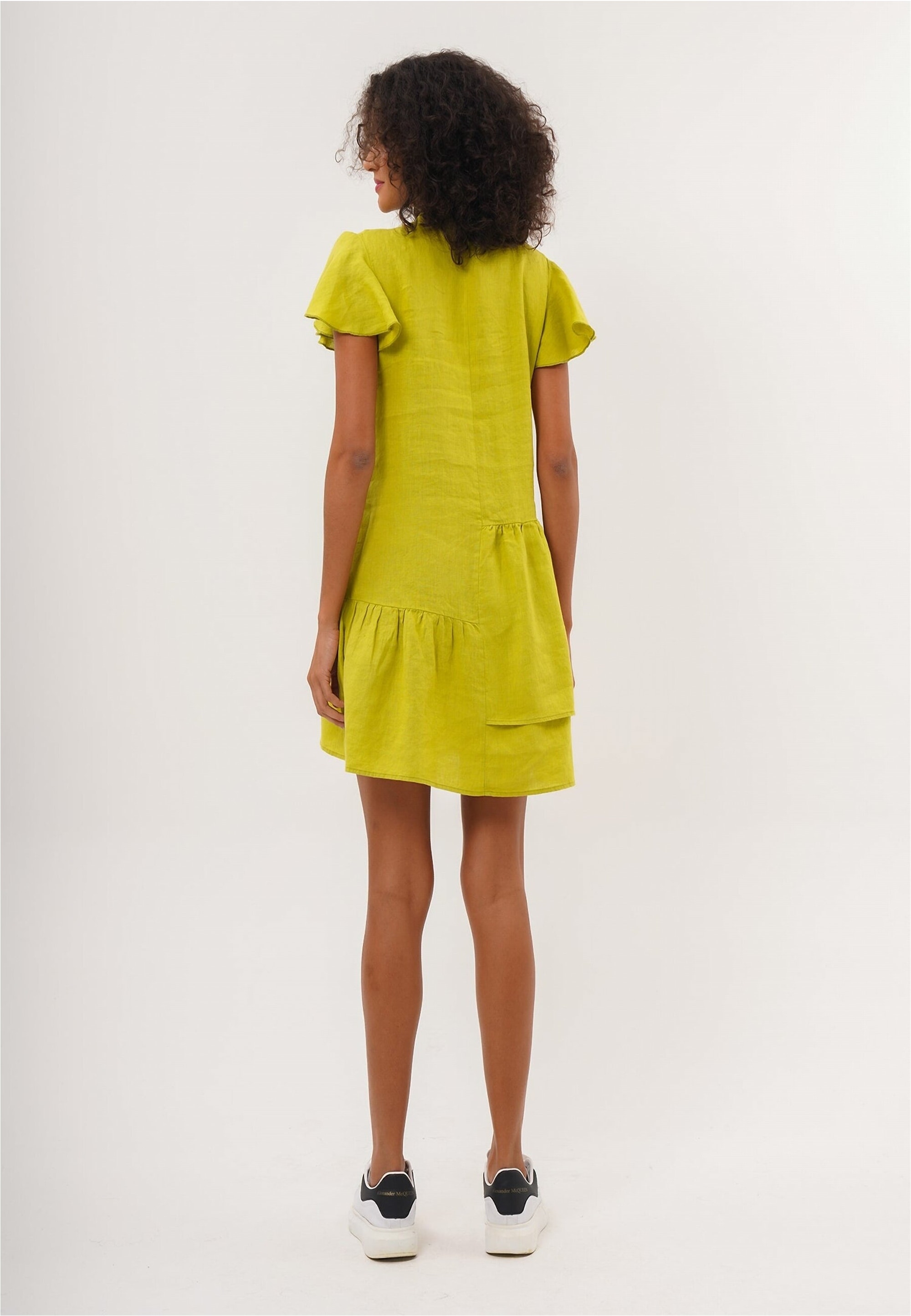 freshlions Jerseykleid »Jolin«, mit zarten Volantärmeln