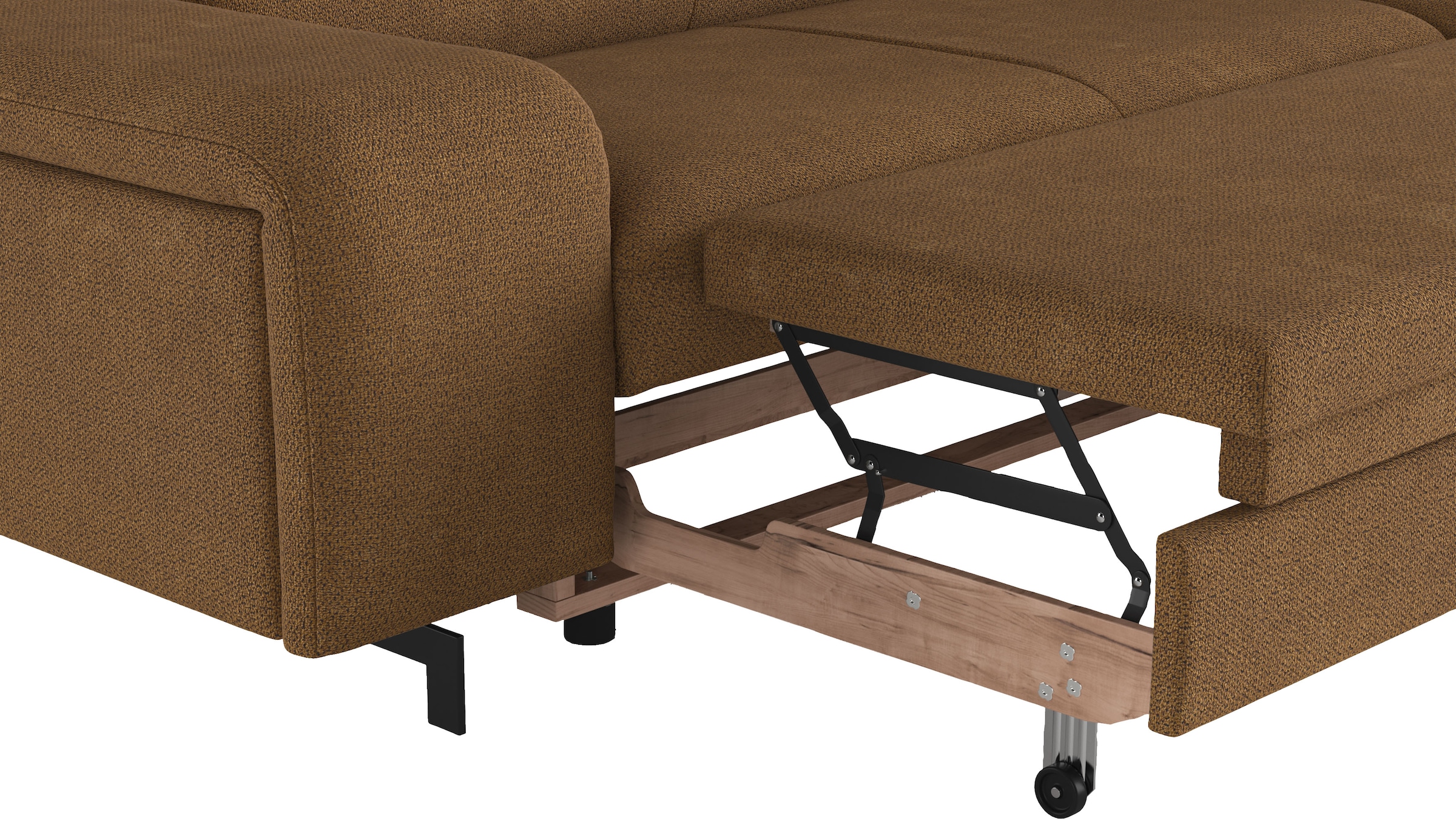 COTTA Ecksofa »Emma L-Form«, mit Kopfteilverstellung, wahlweise mit Bettfunktion & Bettkasten