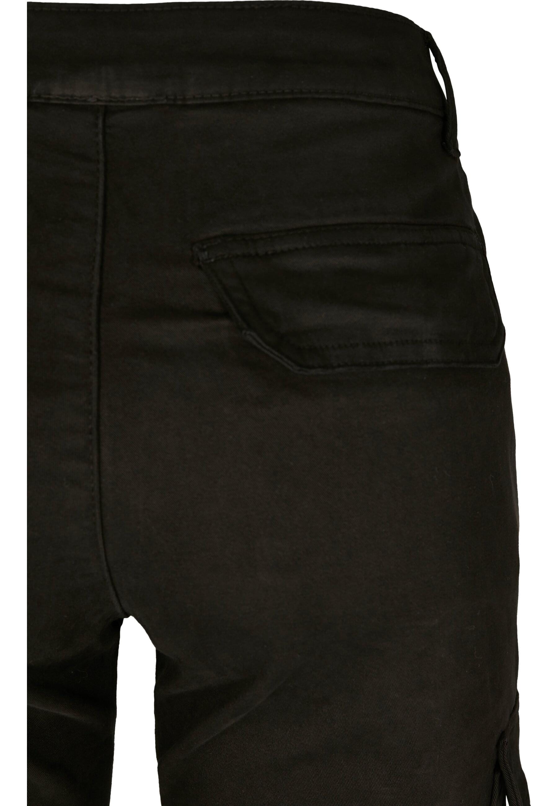 URBAN CLASSICS Cargohose »Urban Classics Damen Ladies High Waist Cargo Pants«, (1 tlg.)