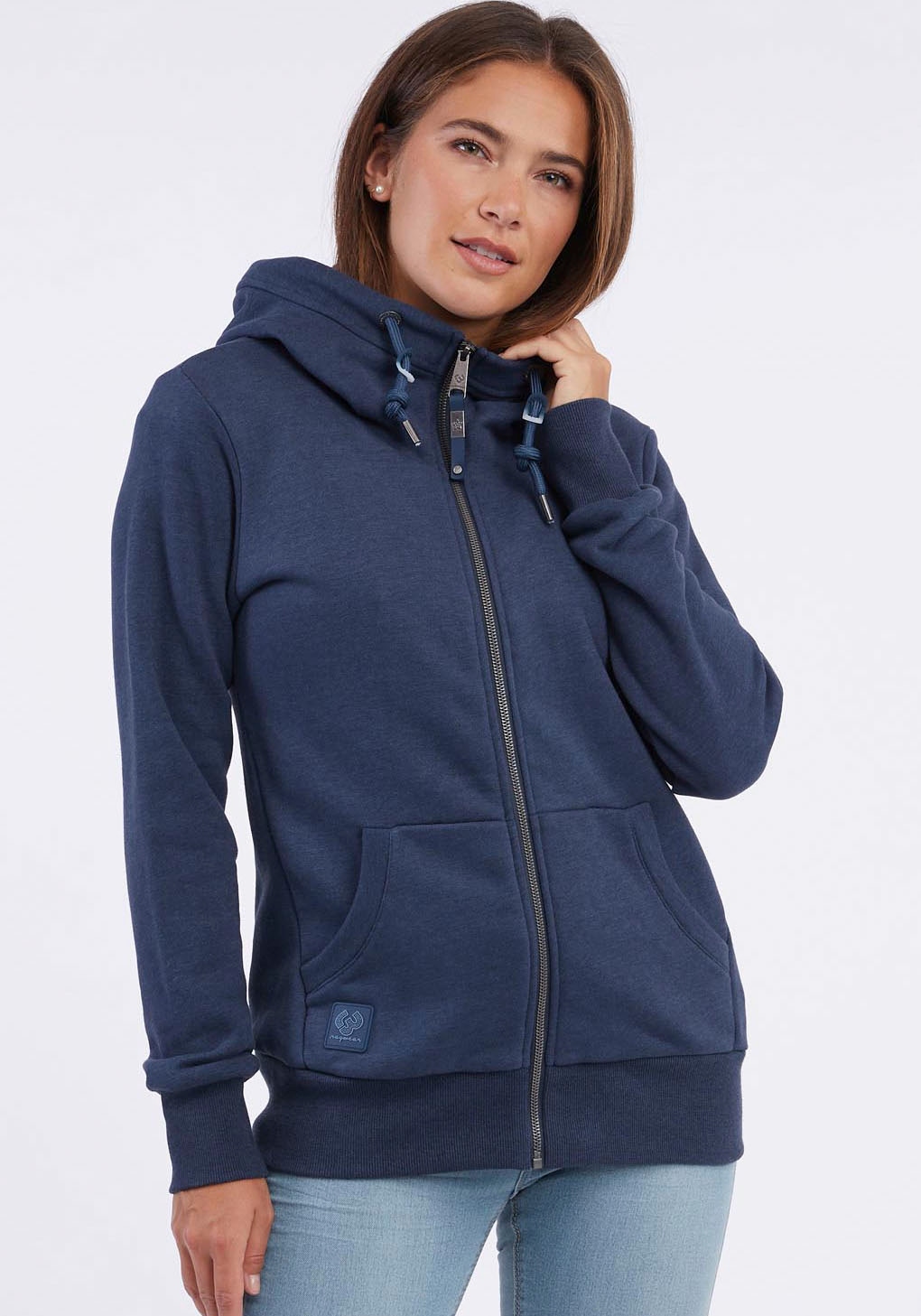 Ragwear Kapuzensweatjacke "NESKA ZIP COMFY CORE", von innen weich angeraute Sweatware