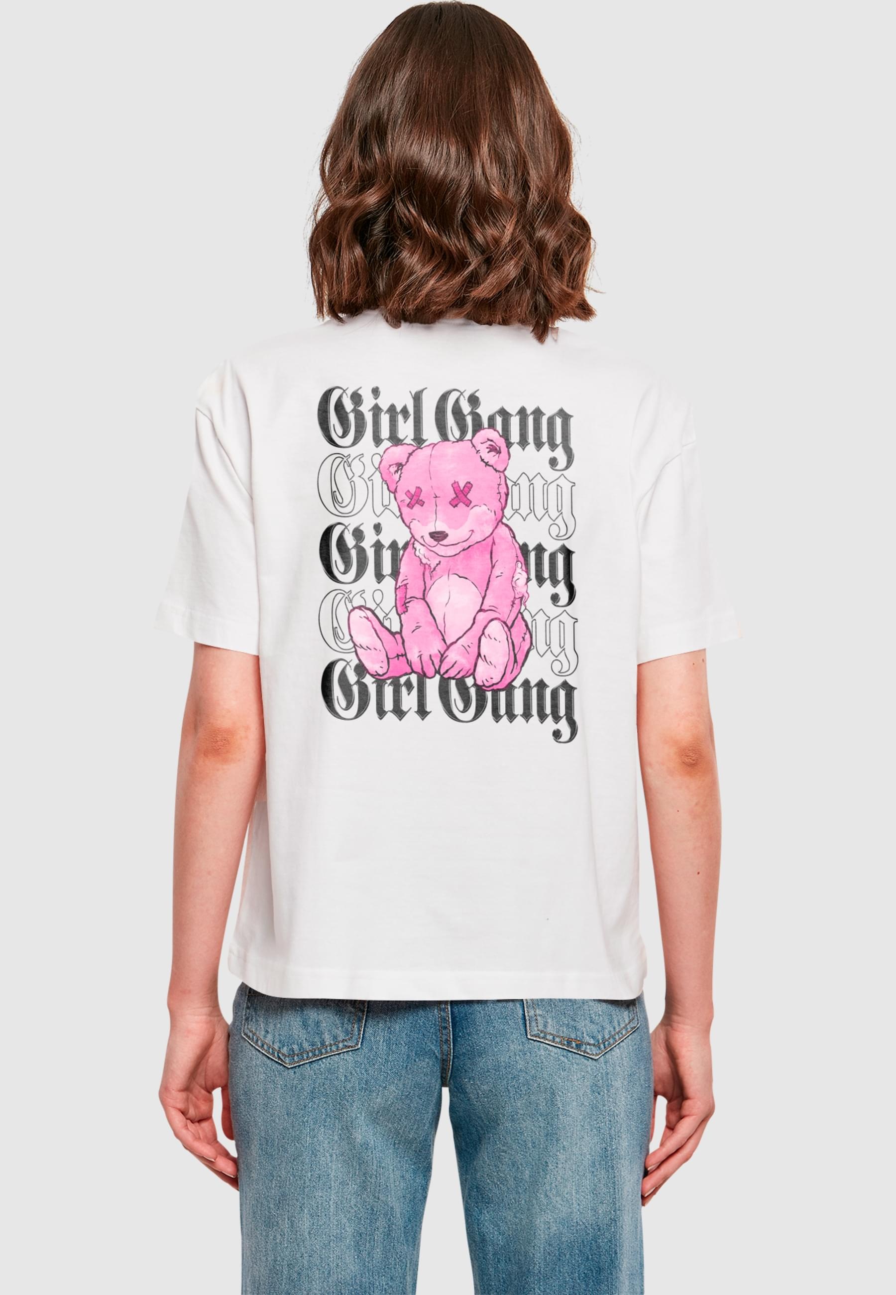 Miss Tee T-Shirt »Miss Tee Damen Girl Gang Tee«, (1 tlg.)