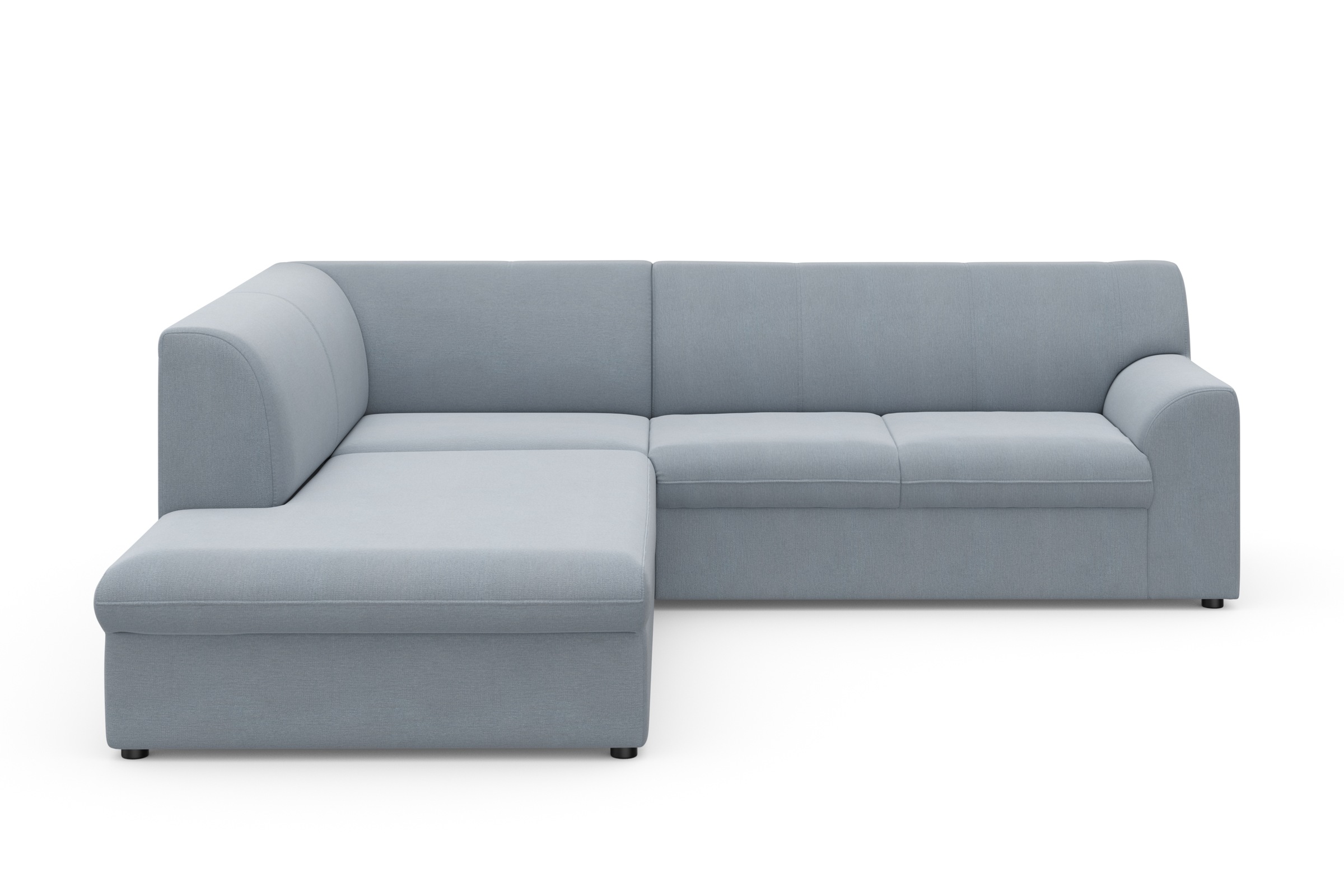 DOMO collection Ecksofa "Topper zeitlos elegant, kompakte Stellmaße, OTTOs günstig online kaufen