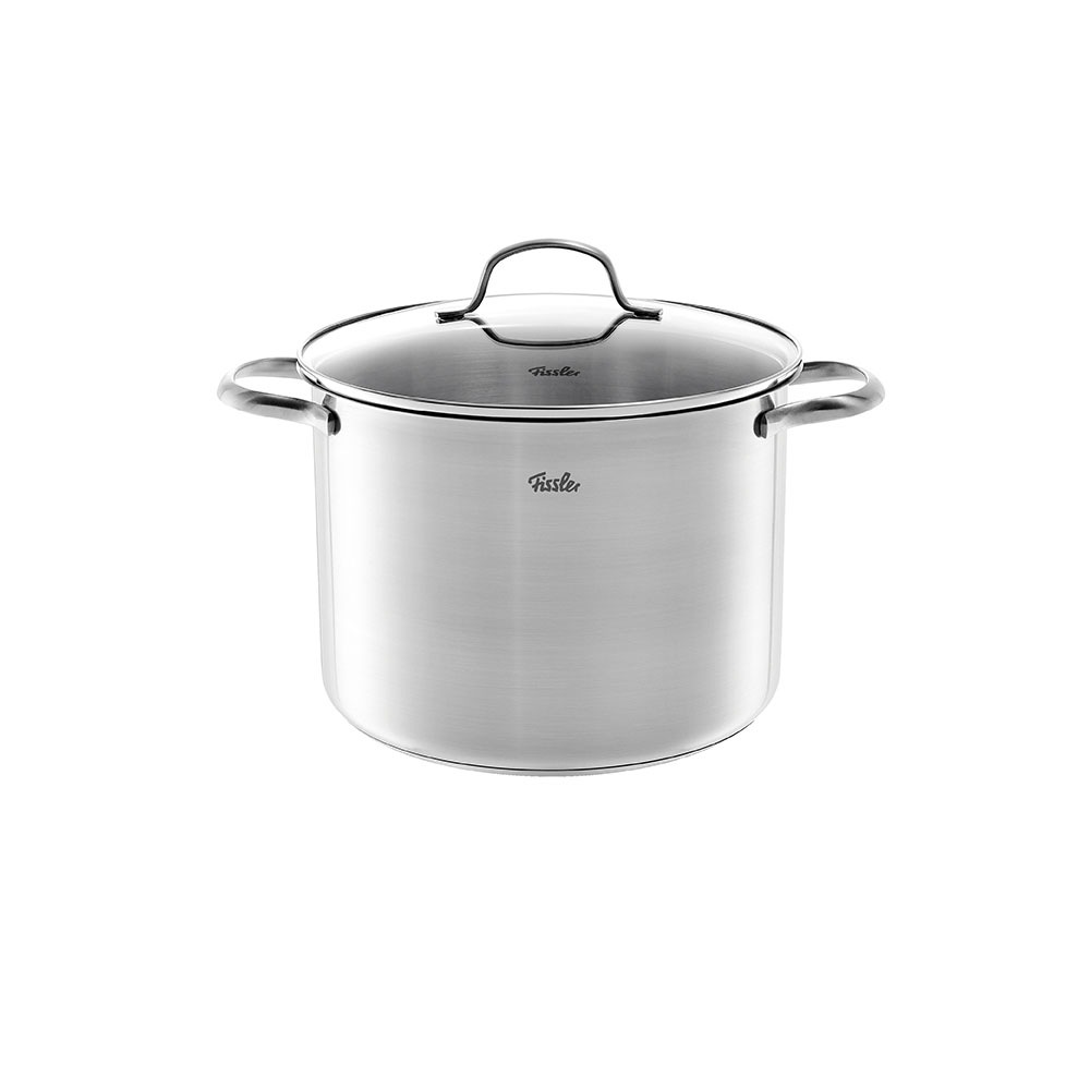 Fissler Topf-Set »San Francisco«, Edelstahl 18/10, (Set, 3 tlg., Kochtopf 20/24 + Stielkasserolle 16cm oD), spülmaschinengeeignet