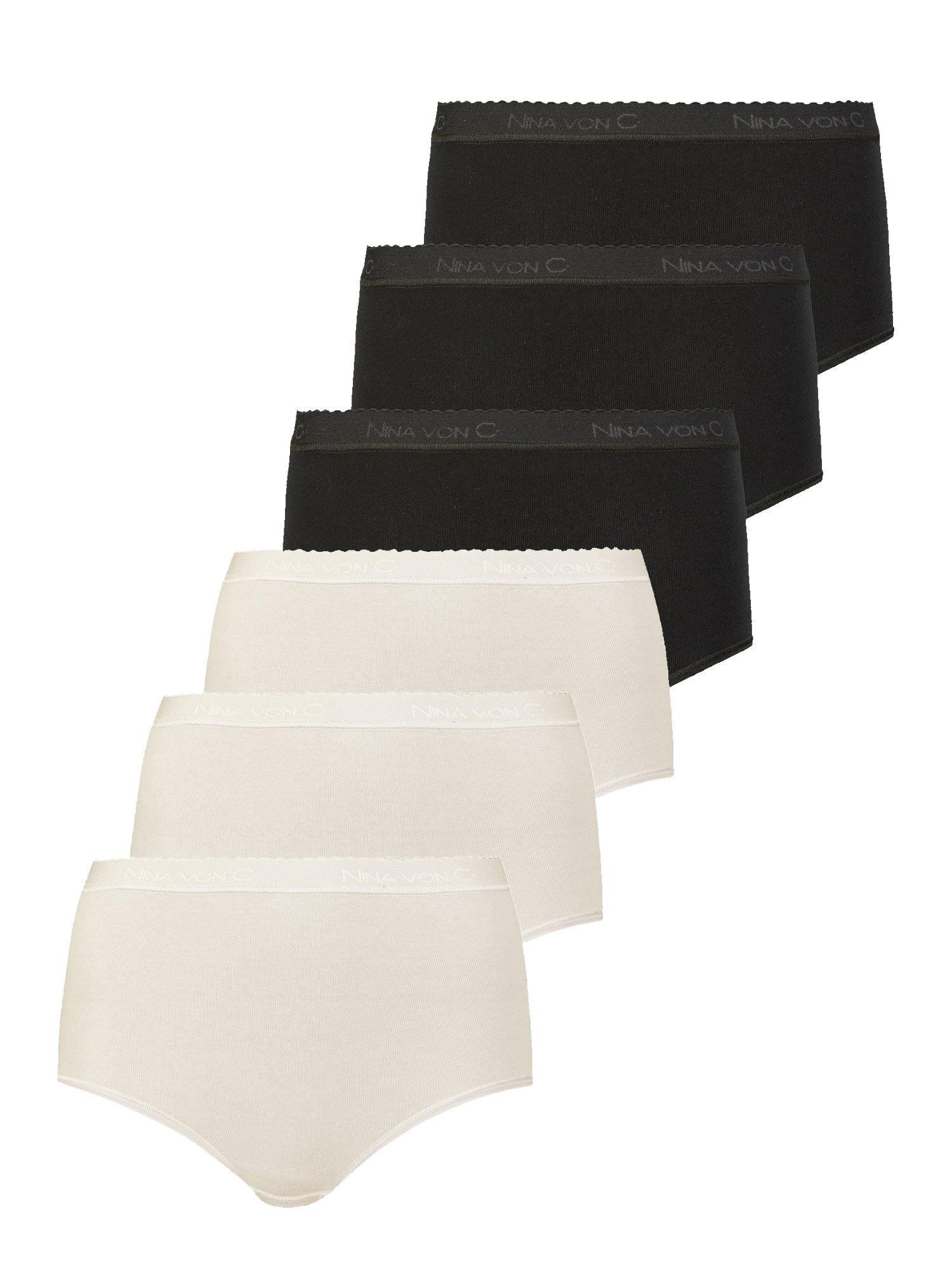 Nina Von C. Taillenshaper "6er Pack Damen Taillenslip Slipboutique"
