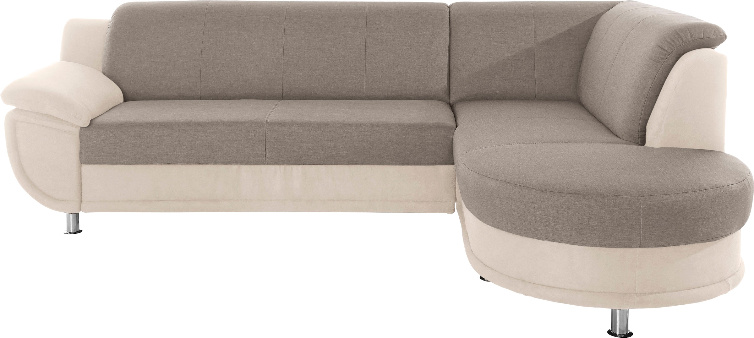 TRENDMANUFAKTUR  Ecksofa »Rondo 3 L-Form« su Ottomane i...