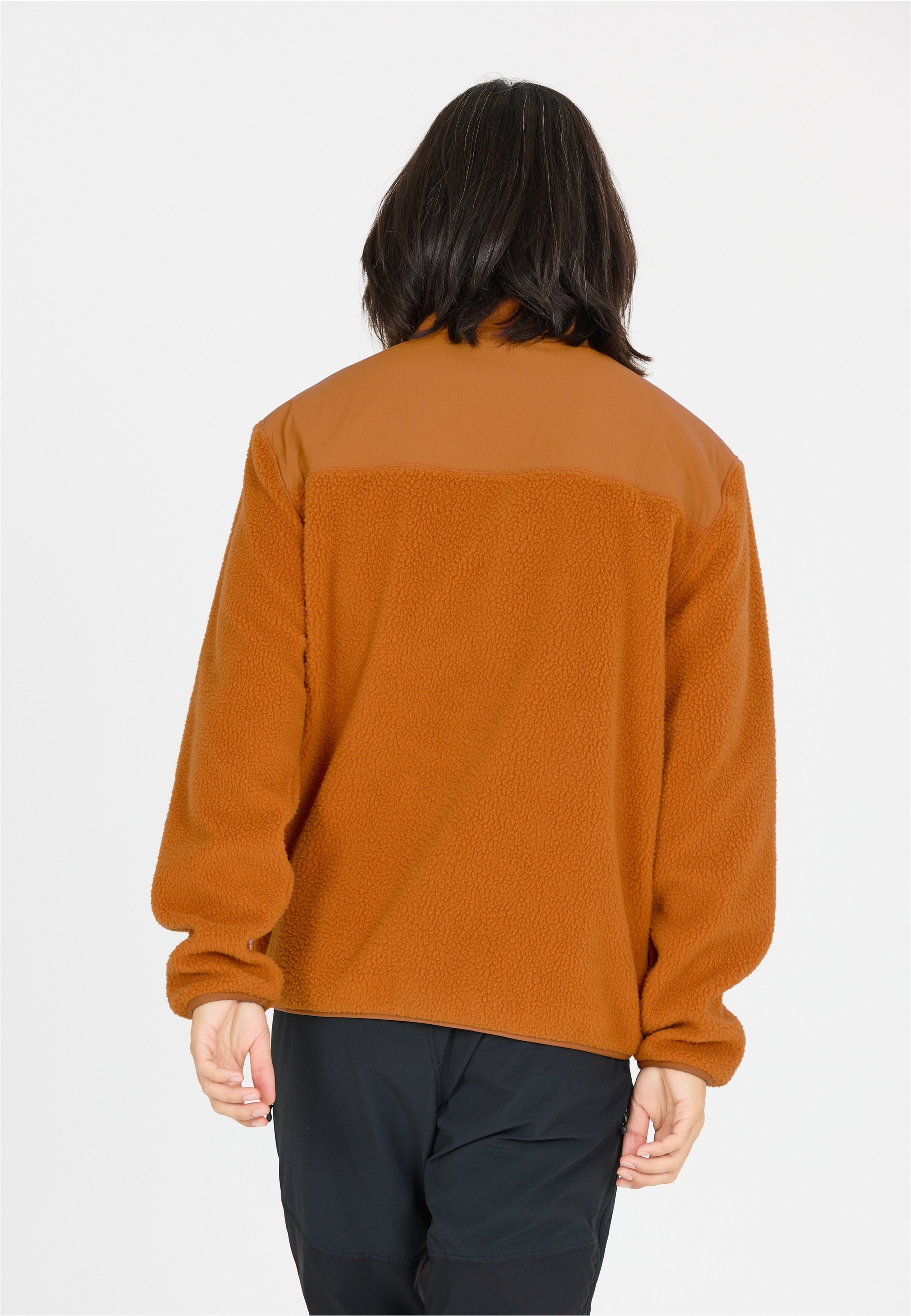 WHISTLER Strickpullover »Felis«, aus weichem Teddyfleece mit flachen Nähten