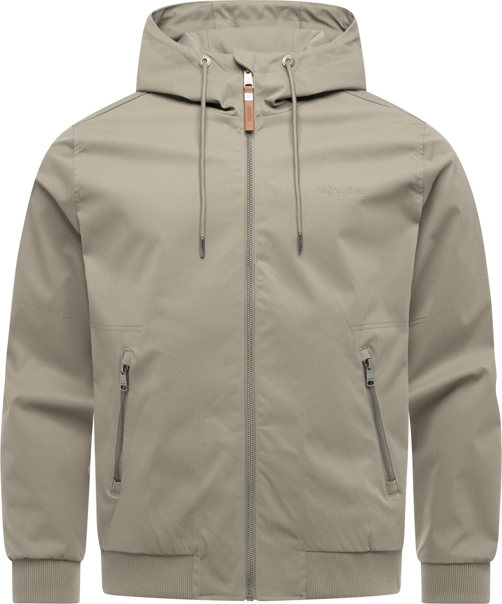 Ragwear Outdoorjacke "Stewie Twill YOUMODO" mit Kapuze stylische Herren Übergangsjacke mit großer Kapuze