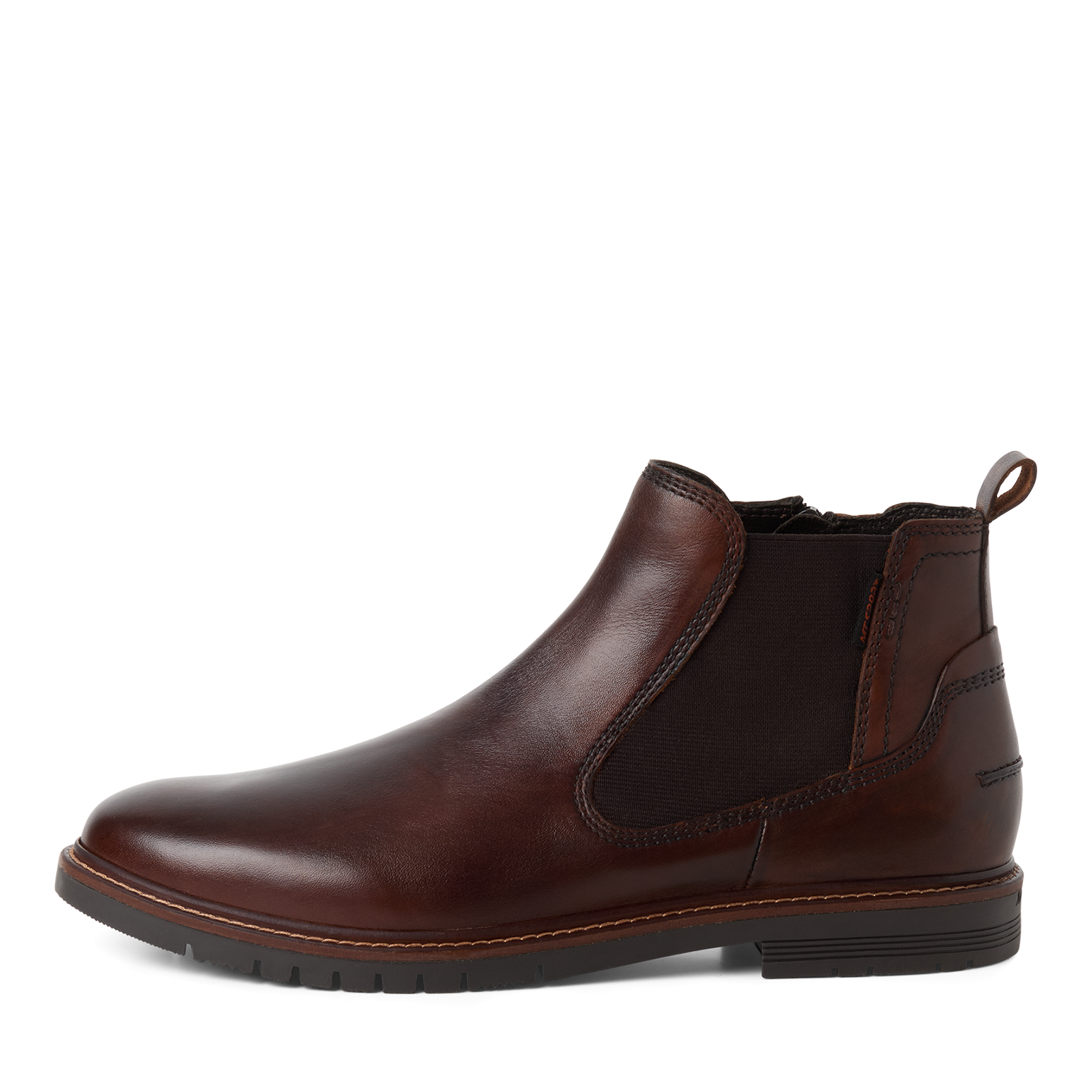 MARCO TOZZI Chelseaboots  Herbstboots, Businesschuh mit modischer Kontrast-Rahmennaht