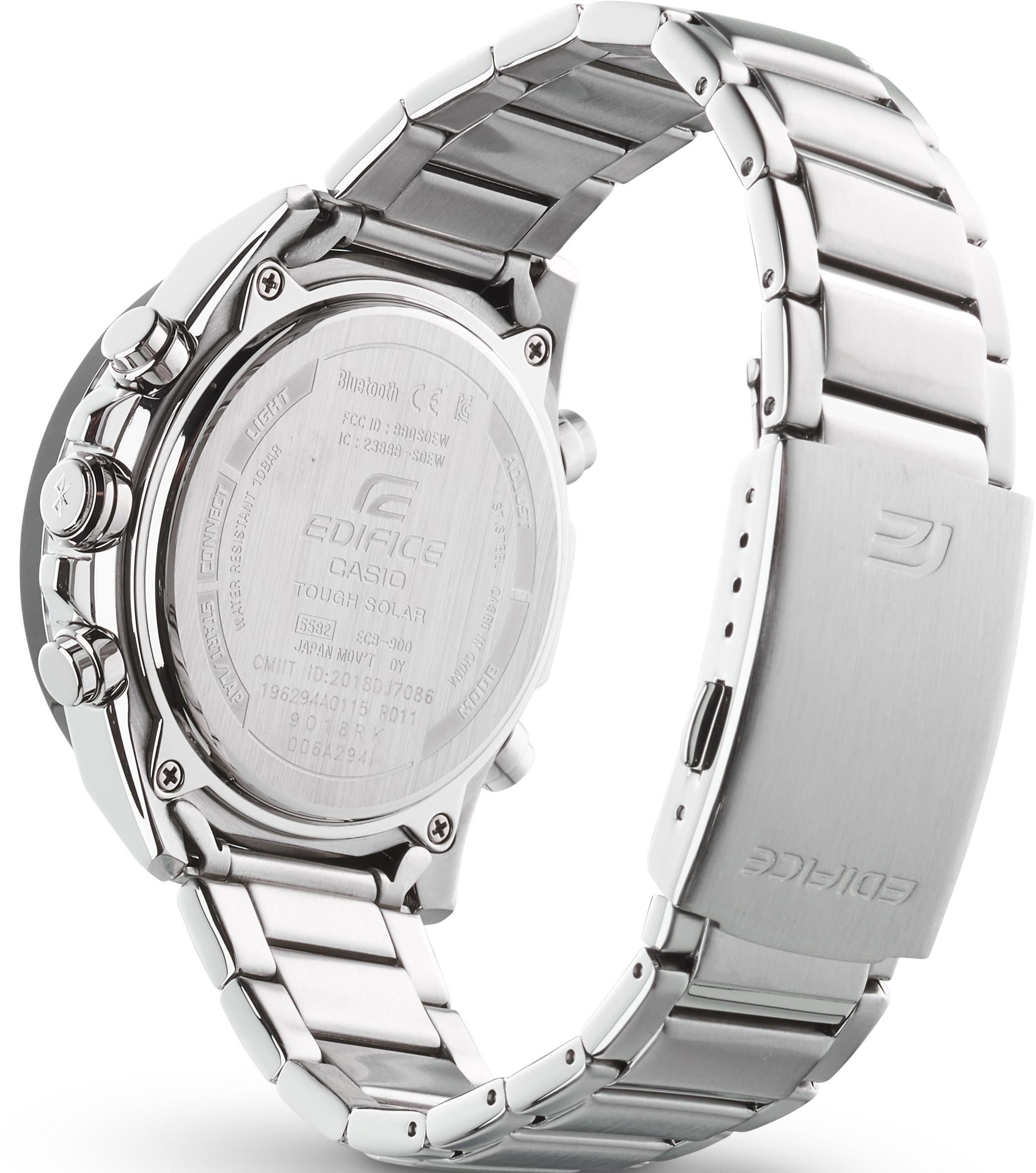 CASIO EDIFICE Smartwatch »ECB-900DB-1AER«, (Solar)