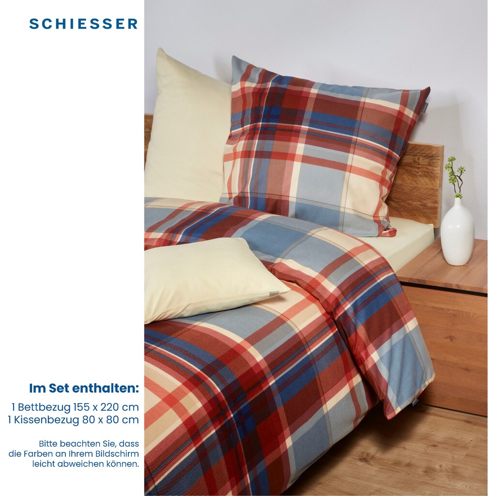 Schiesser Bettwäsche »Solange«, (2 tlg.)