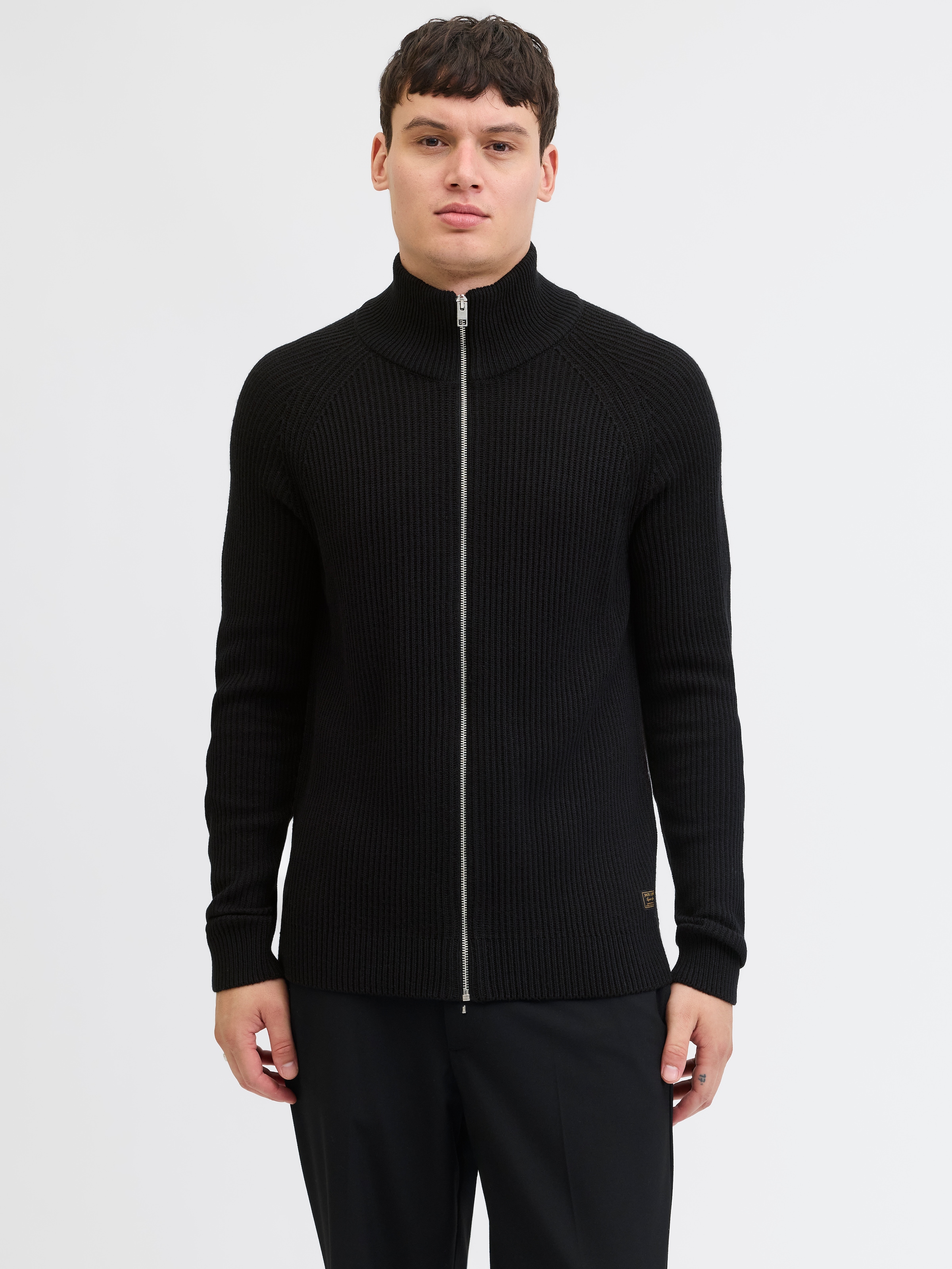 Jack & Jones "JJPANNEL KNIT ZIP CARDIGAN AW25" günstig online kaufen