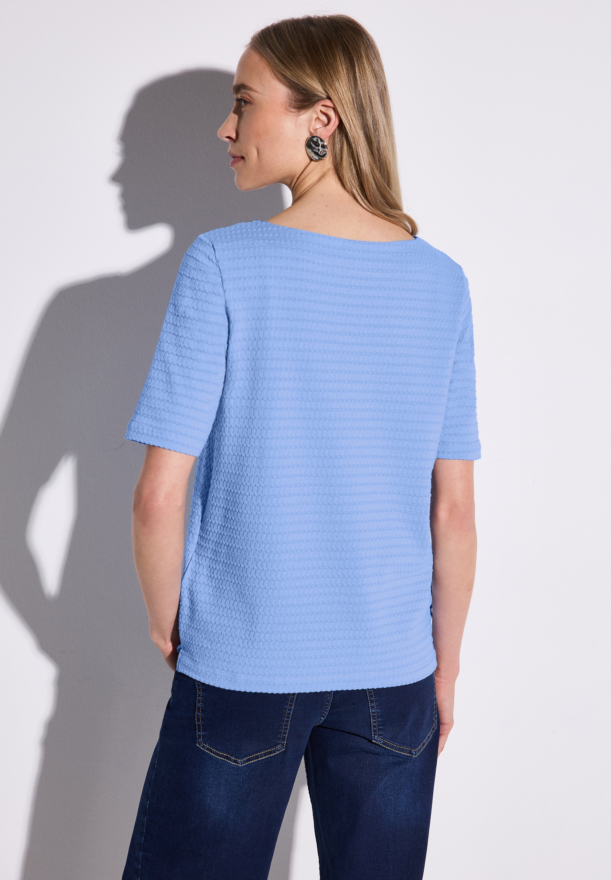 STREET ONE T-Shirt, im soften Baumwoll-Mix