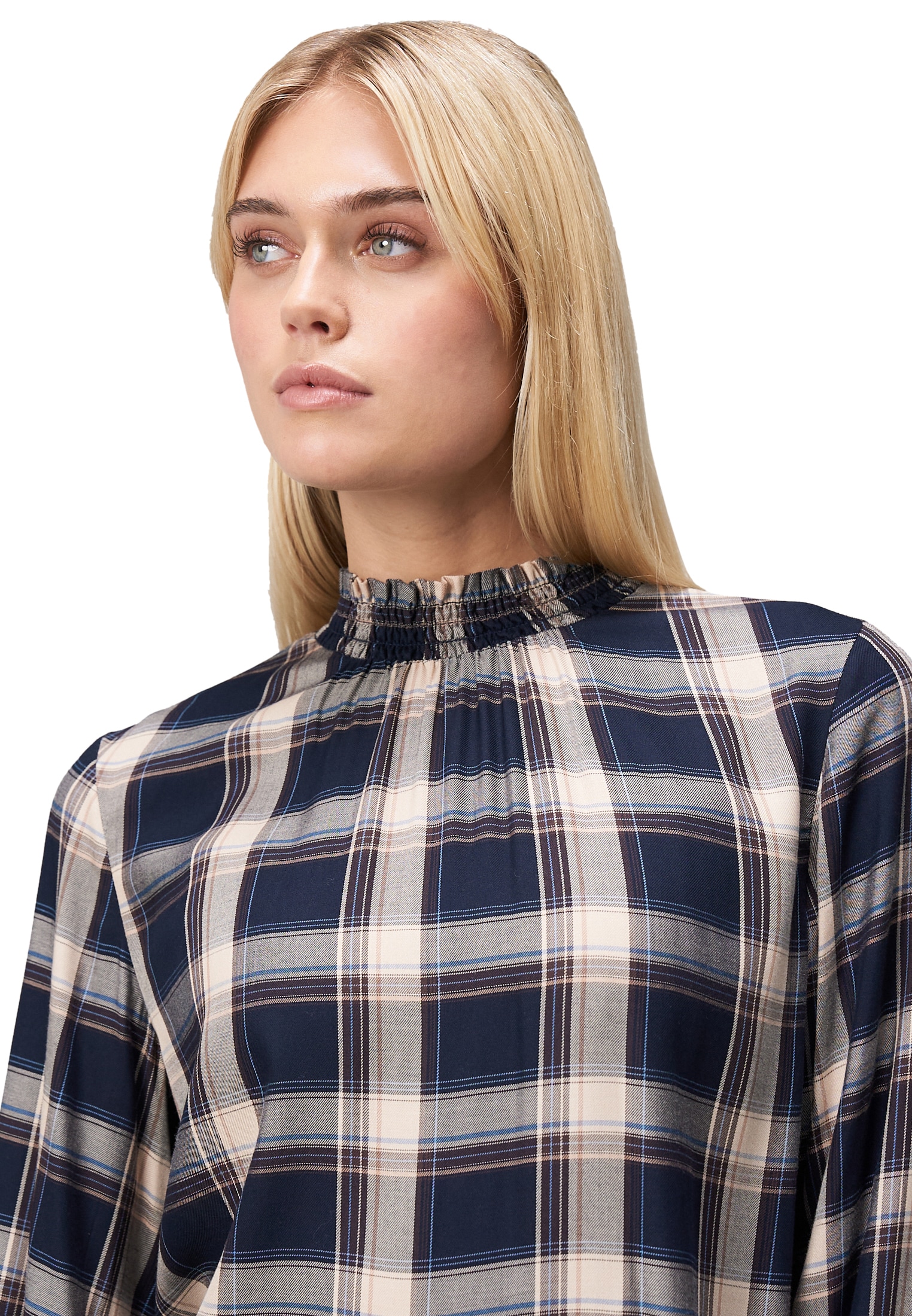 Zero Klassische Bluse »zero Damen Bluse mit Rüschen«
