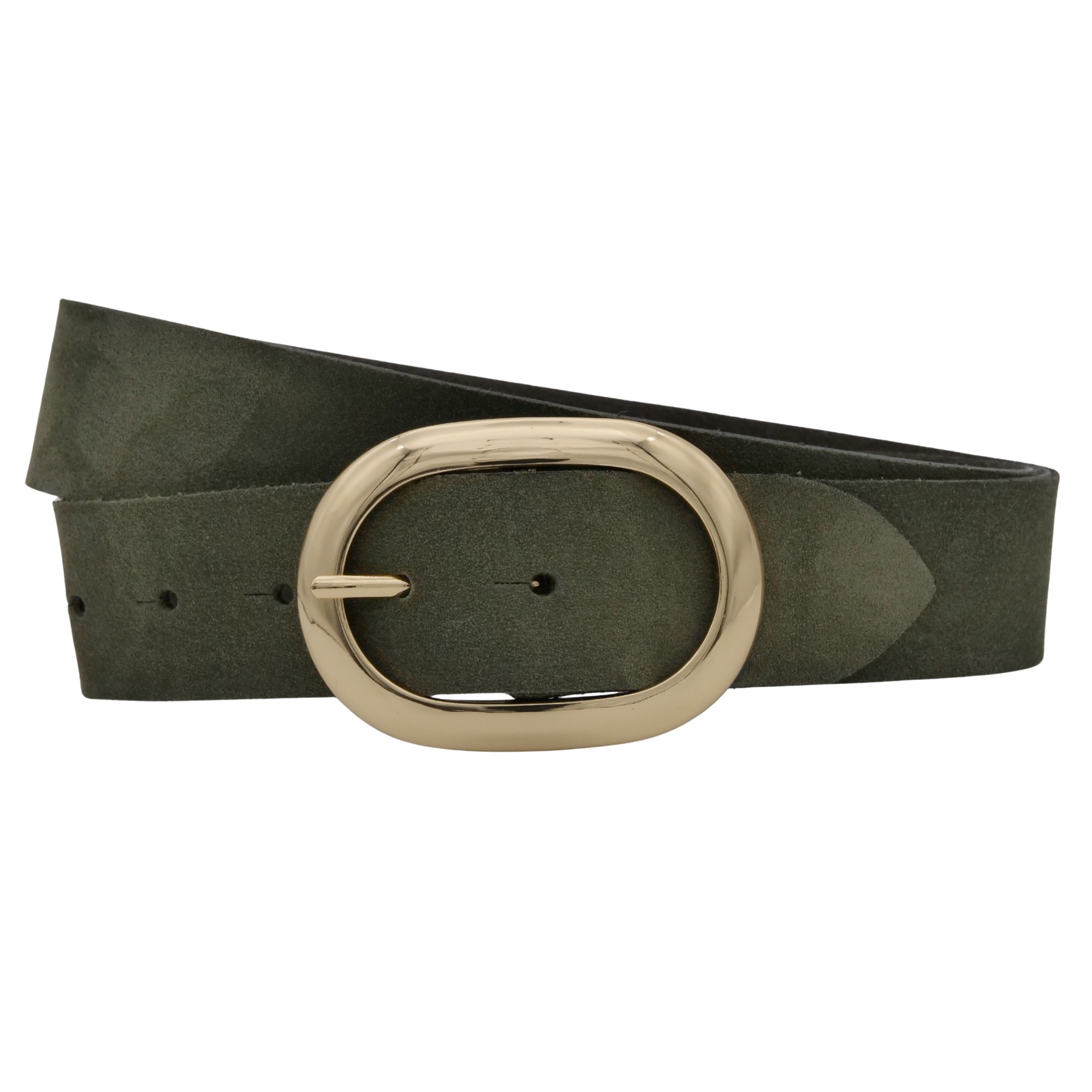 AnnaMatoni Ledergürtel "AnnaMatoni Damen Ledergürtel in hochwertigem Velour Leder 4cm"