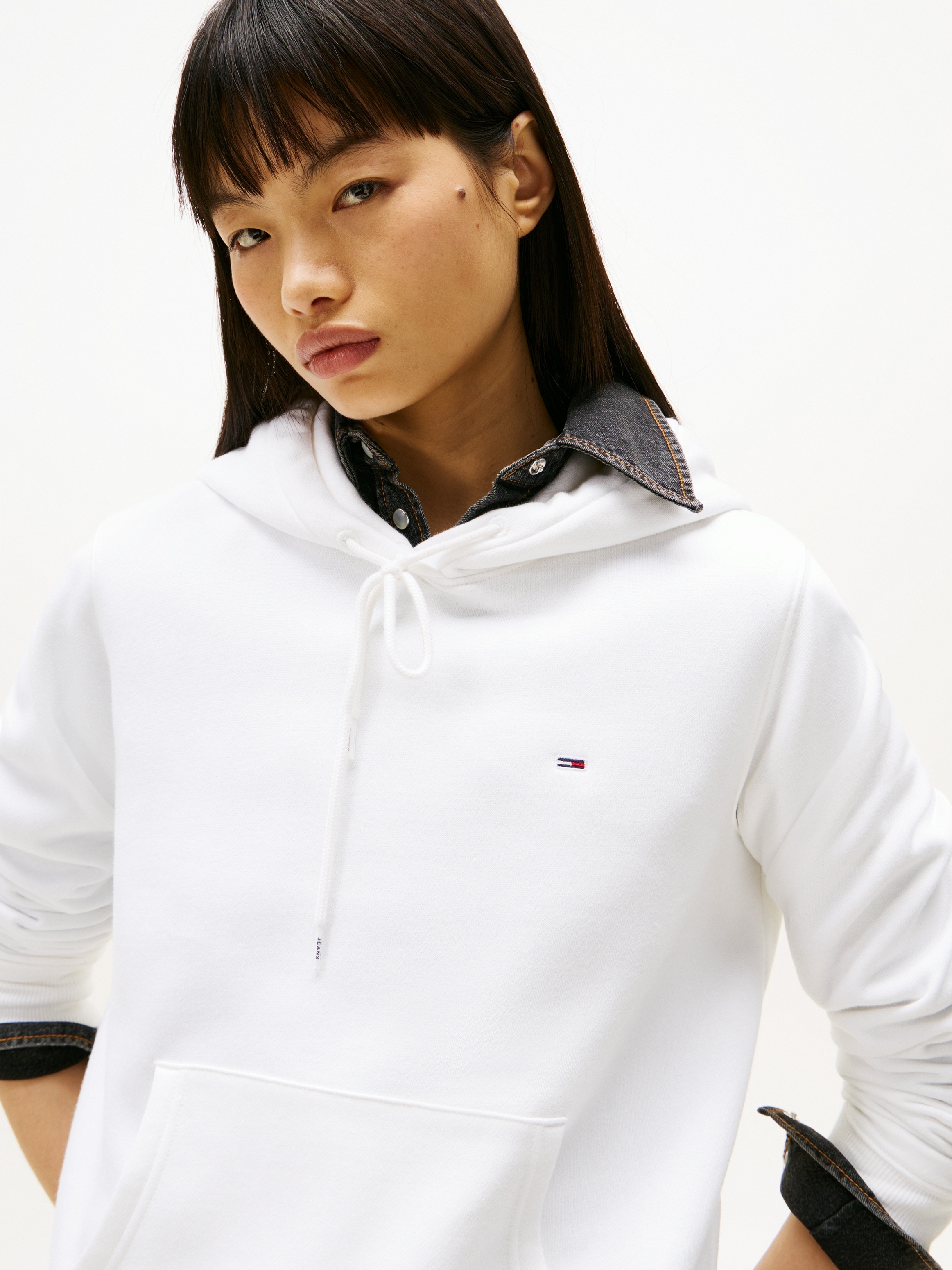 Tommy Jeans Hoodie "TJW REG S FLAG HOODIE", mit Logo-Flag günstig online kaufen