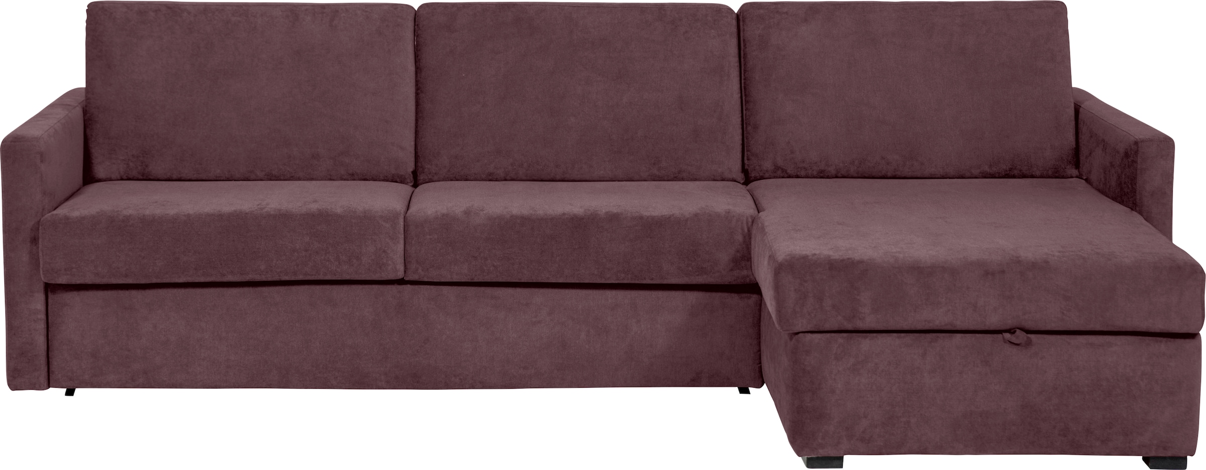 Places of Style Schlafsofa »GOLDPOINT Ecksofa 264 cm, Liegefläche (140/200cm), L-Form,«, Bettfunktion, Bonell-Federkernmatratze und Dauerschläfer-Funktion