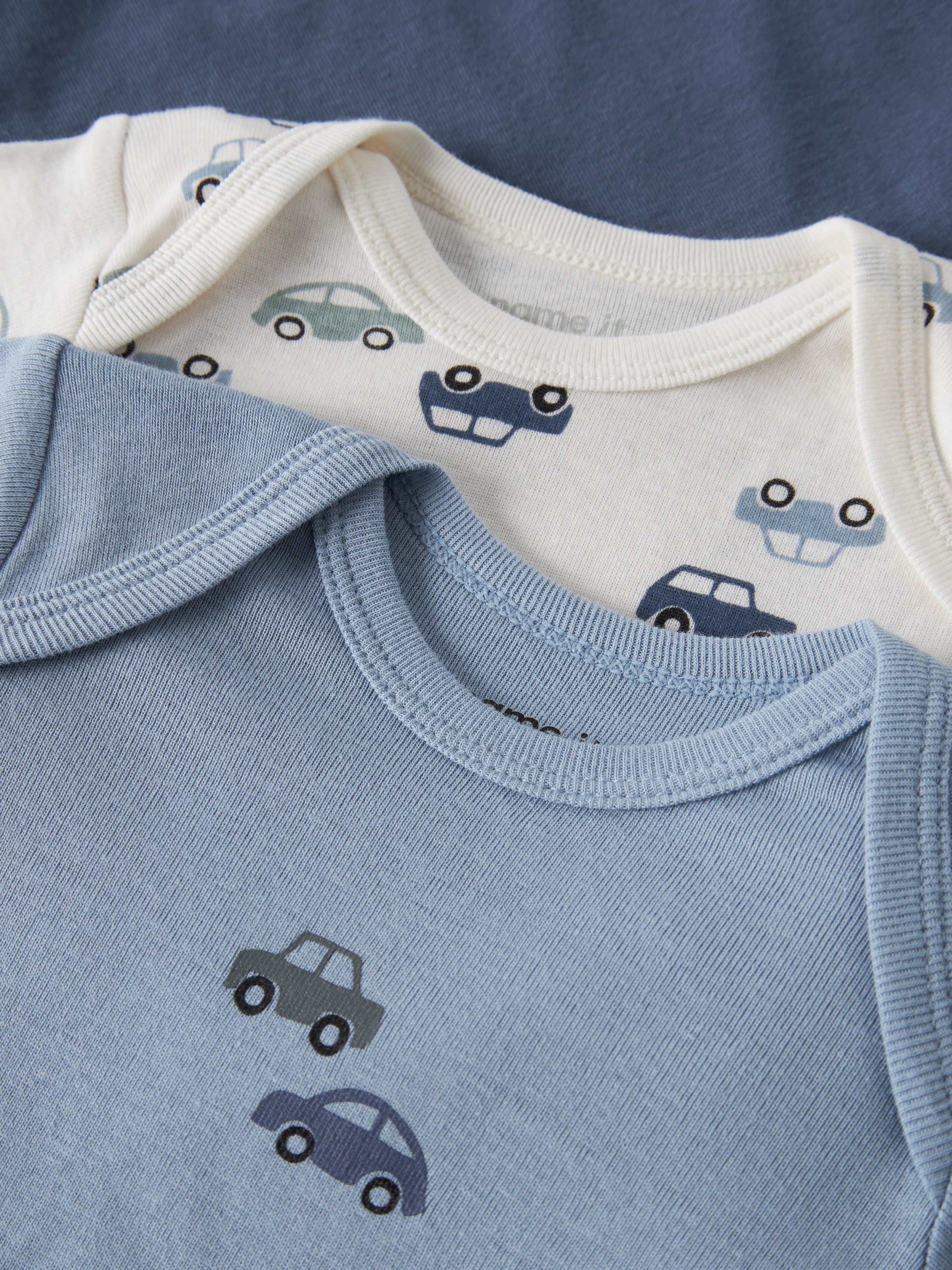 Name It Langarmbody »NBMBODY 3P LS CAR NOOS« Packung, 3 Baumwolle