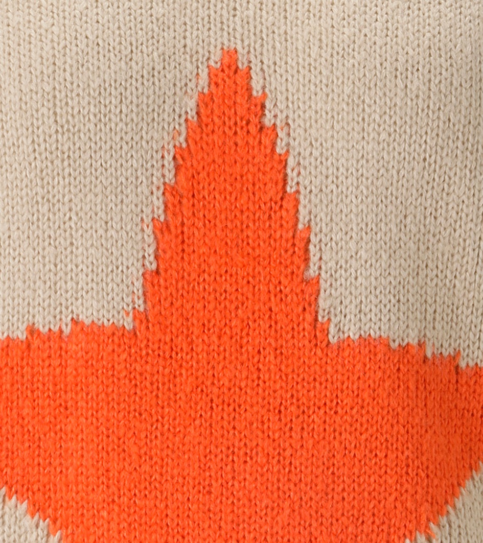 Aniston CASUAL Strickpullover, mit großem Stern im Vorderteil - NEUE KOLLEKTION
