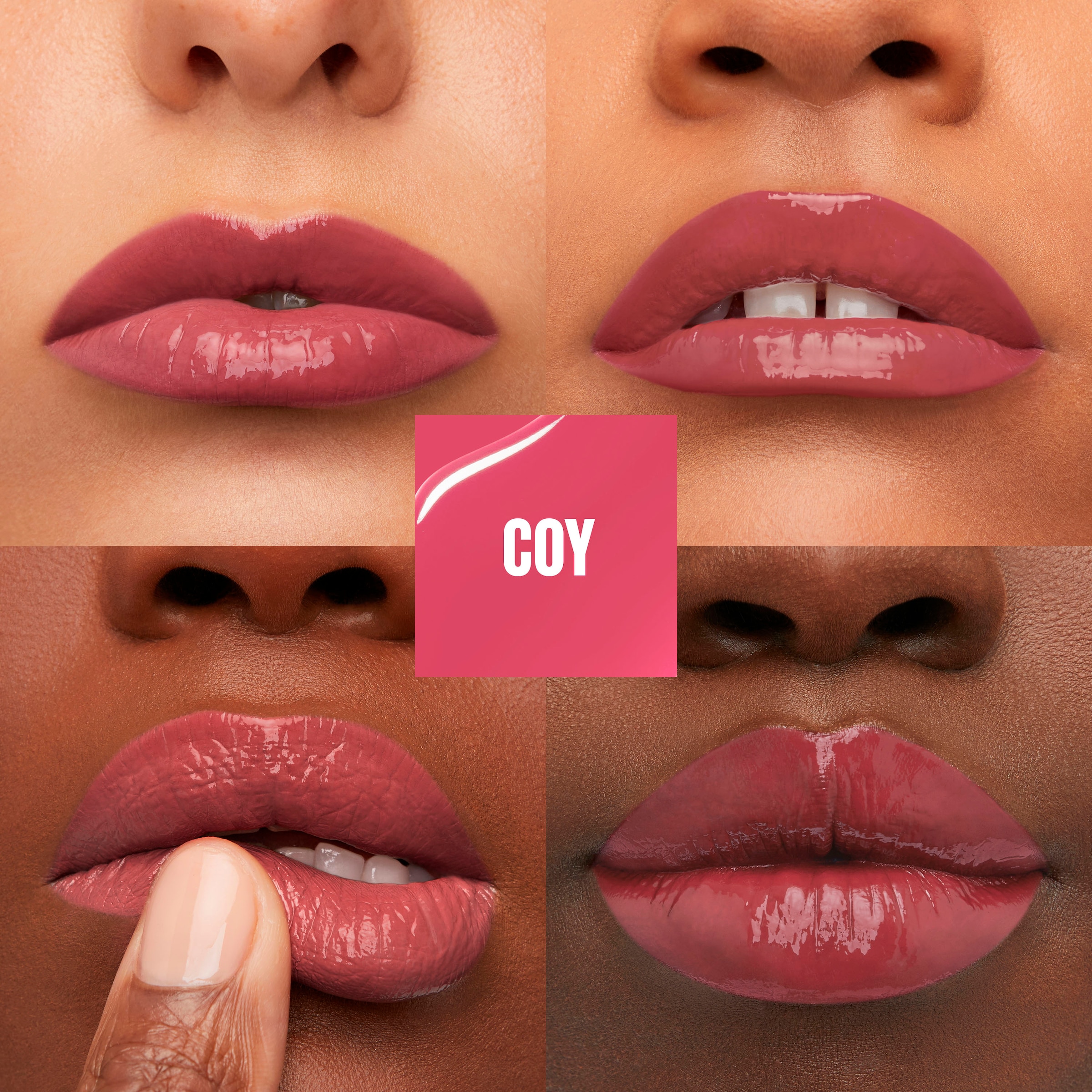MAYBELLINE NEW YORK Lippenstift »Super Stay Vinyl Ink«, mit natürlichen Inhaltstoffen