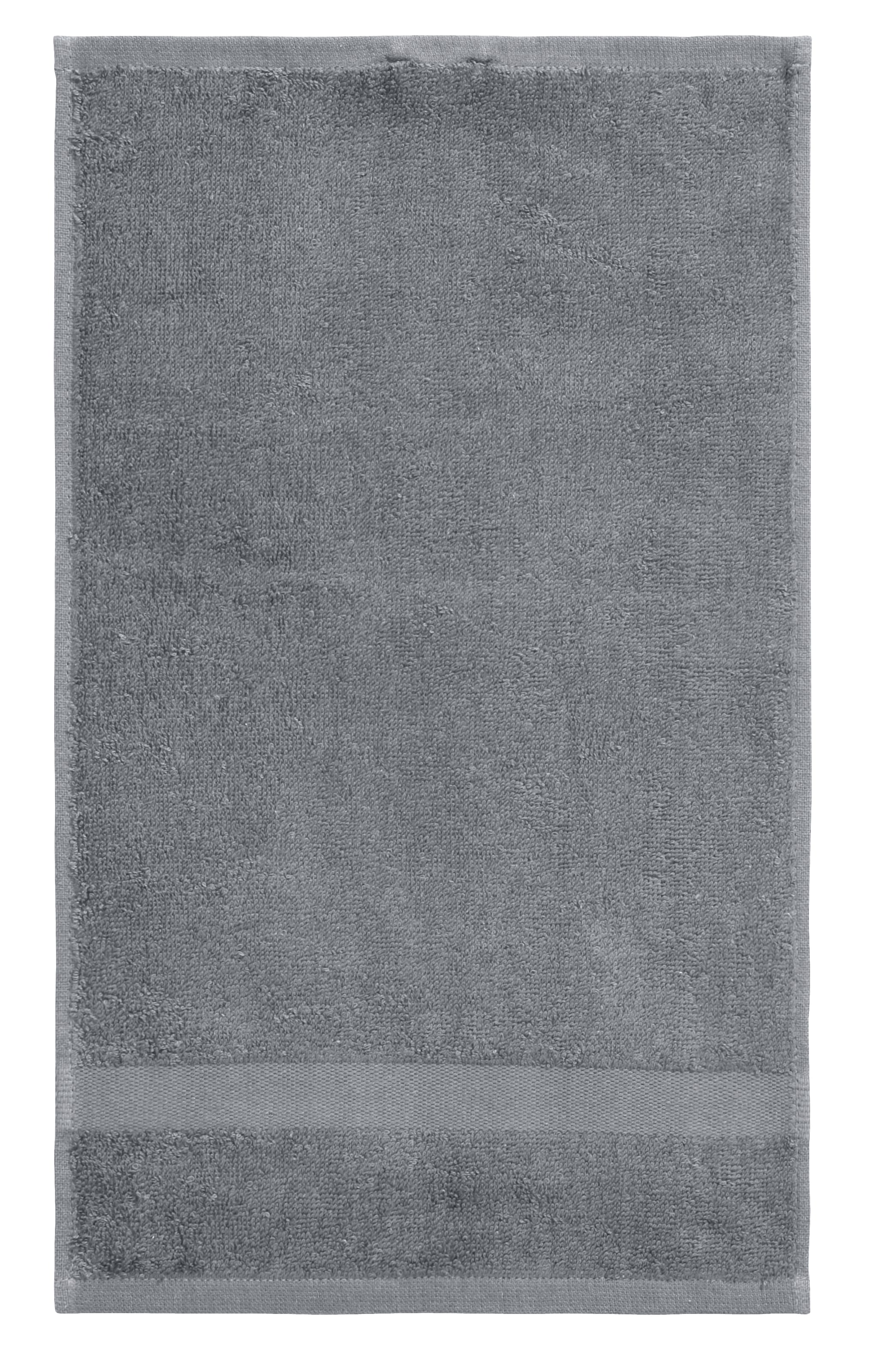 OTTO home Gästehandtücher »Vanessa, 8 Gästehandtücher, 30x50cm, in Standard- und Premium-Qualität« Handtücher mit Bordüre, 100% Baumwolle, einfarbig, weich