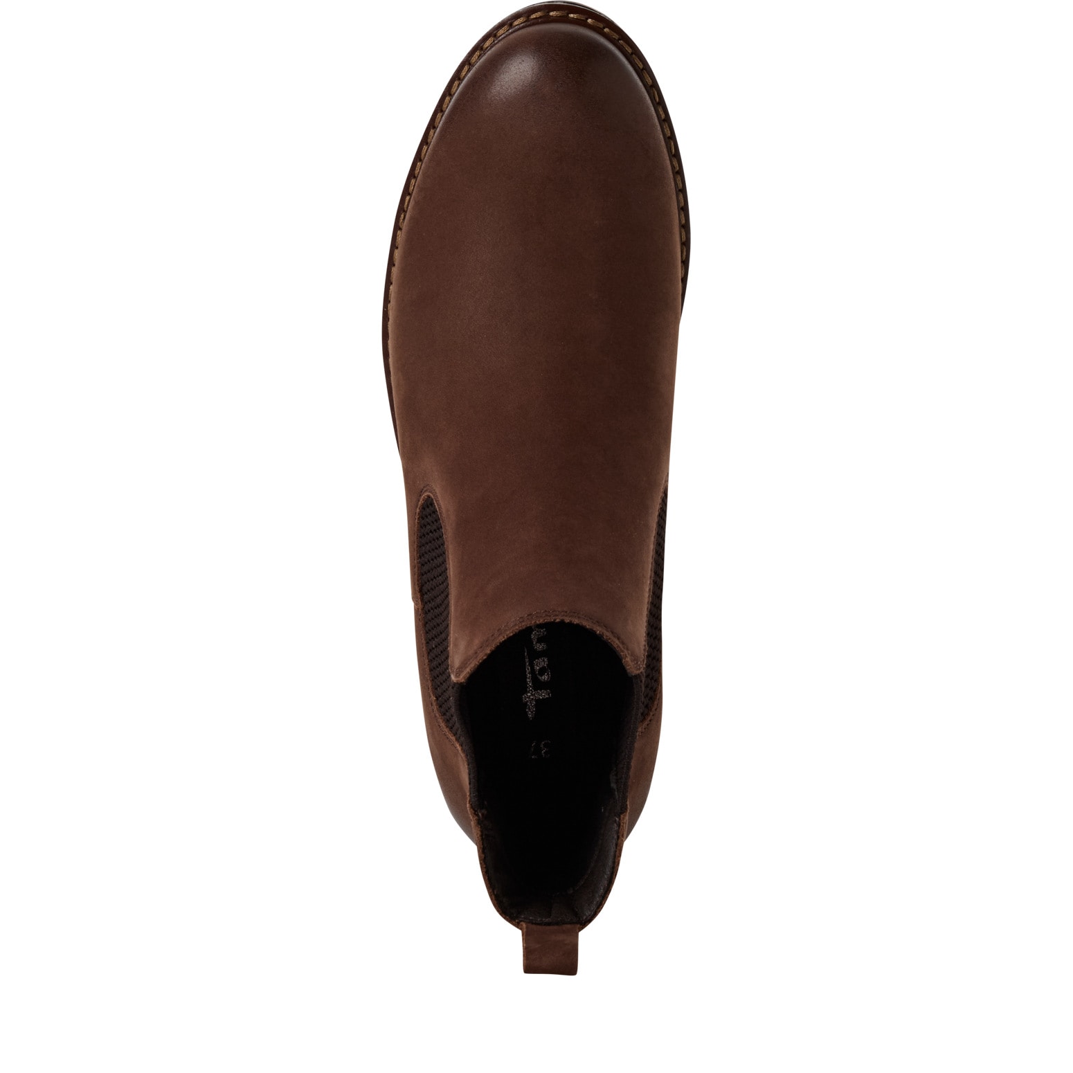 Tamaris Chelseaboots, Blockabsatz, Stiefelette, Businesschuh, Schlupfboots, Anziehlasche