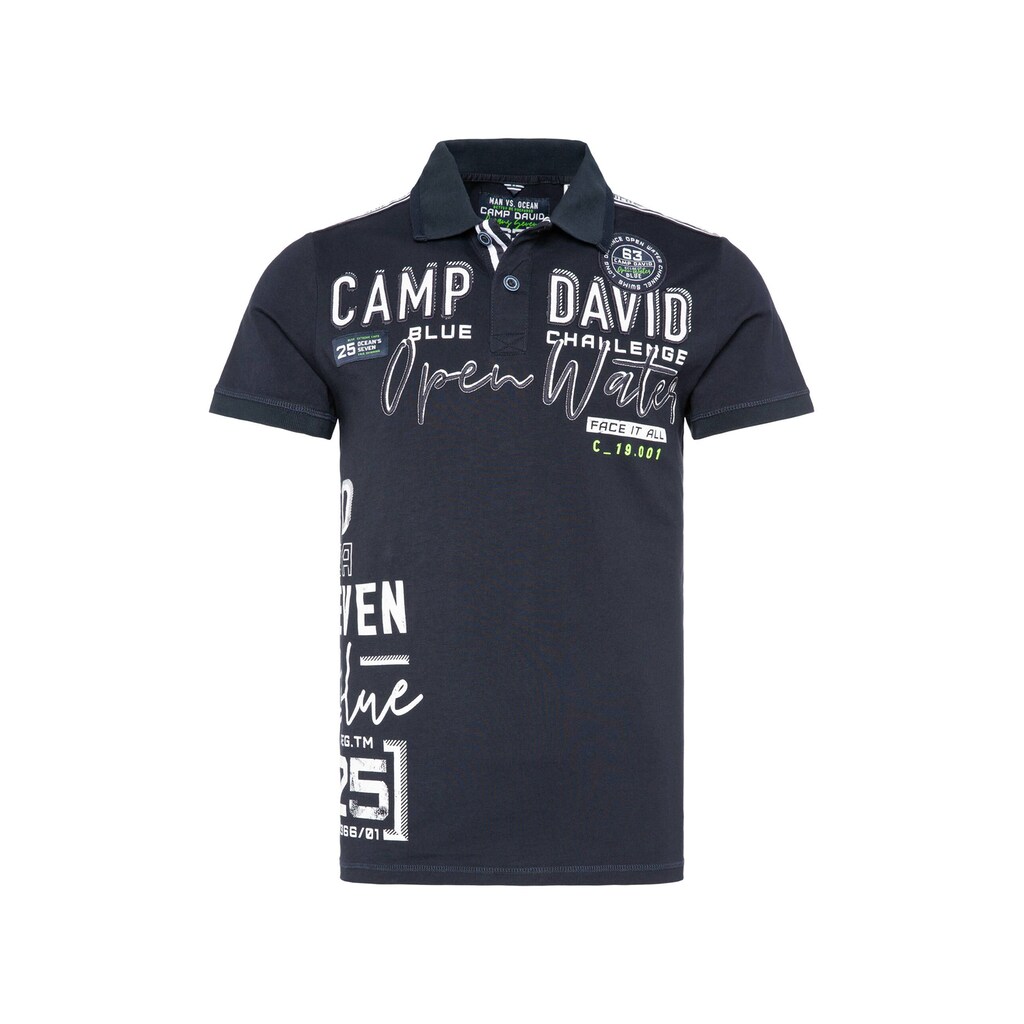 CAMP DAVID Poloshirt