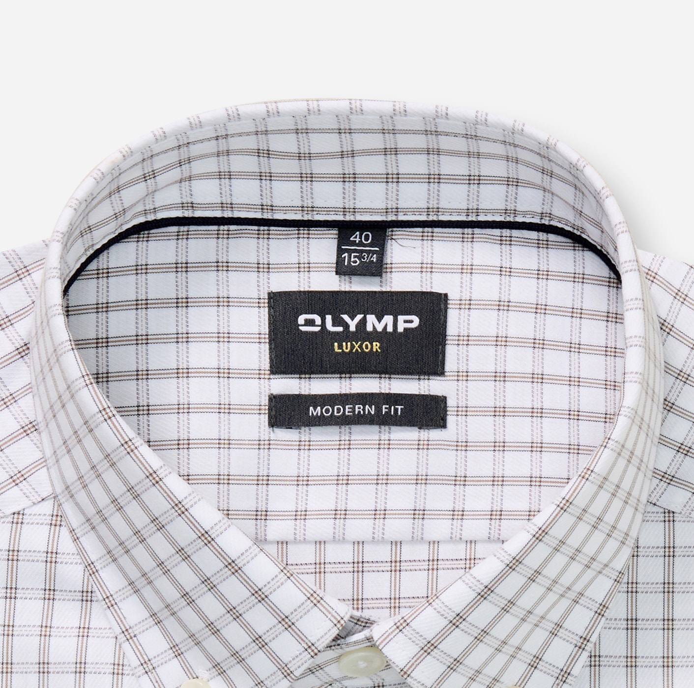 OLYMP Langarmhemd »Luxor« Businesshemd, modern fit, Button-down-Kragen