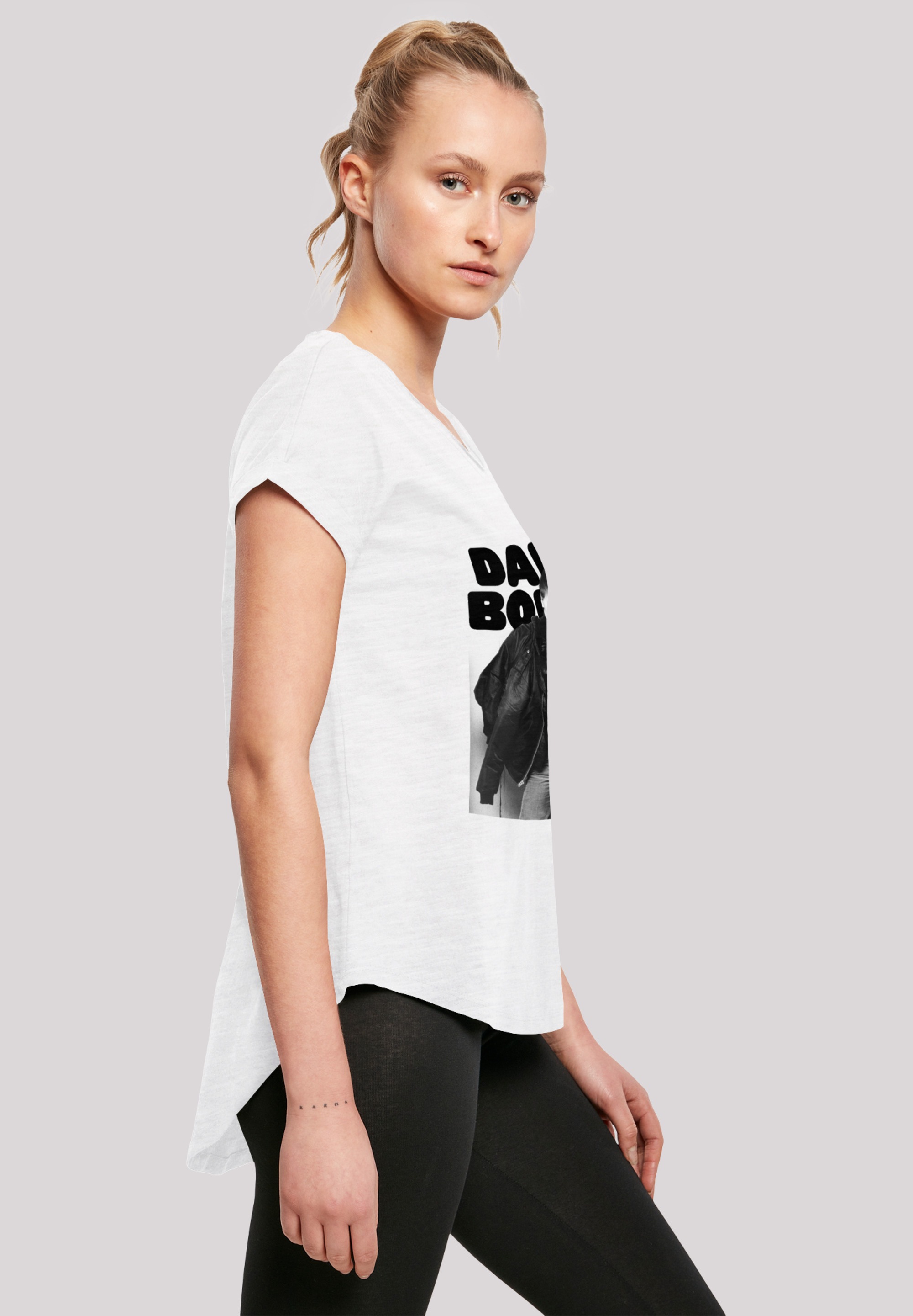 F4NT4STIC T-Shirt »David Bowie Jacket Photograph«, Print