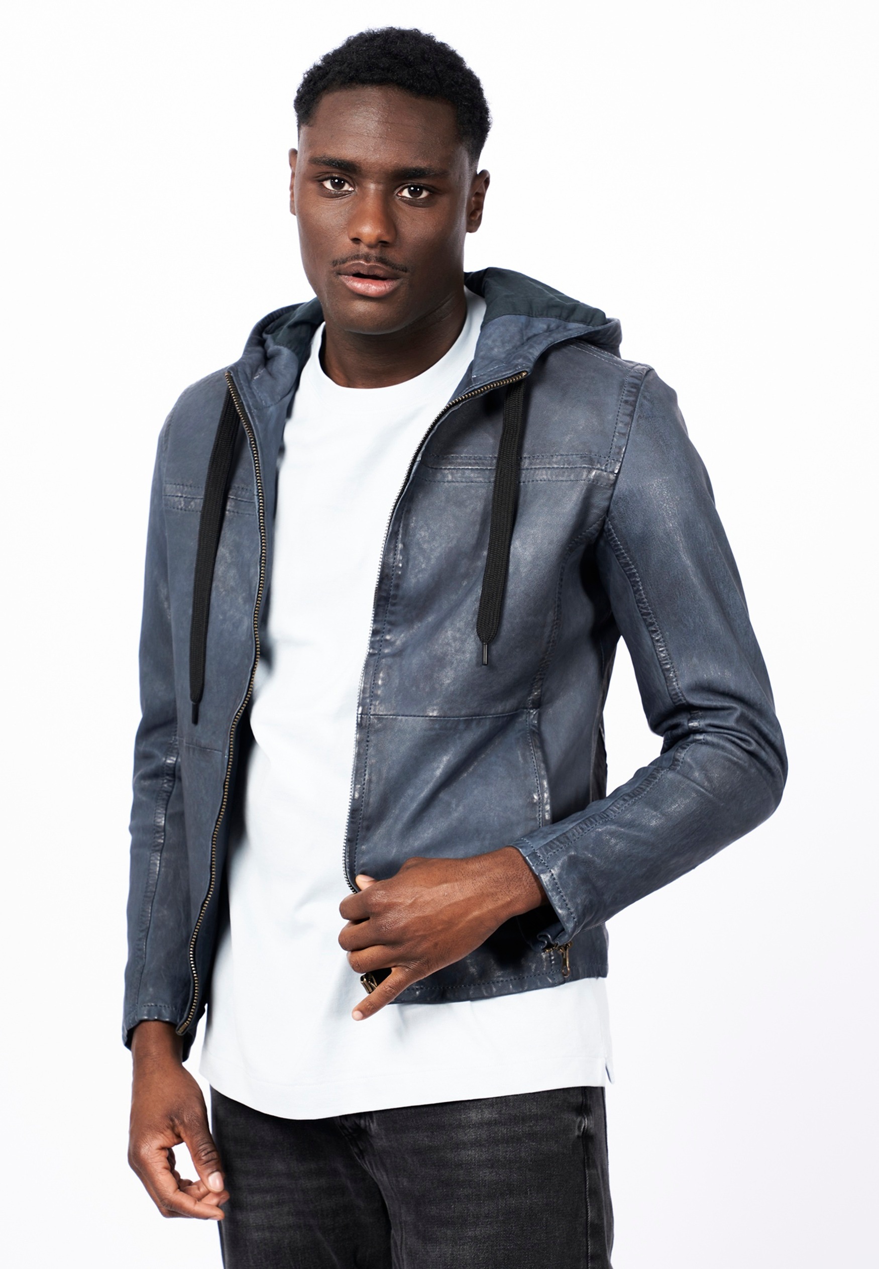 Freaky Nation Lederjacke »Daan-FN«