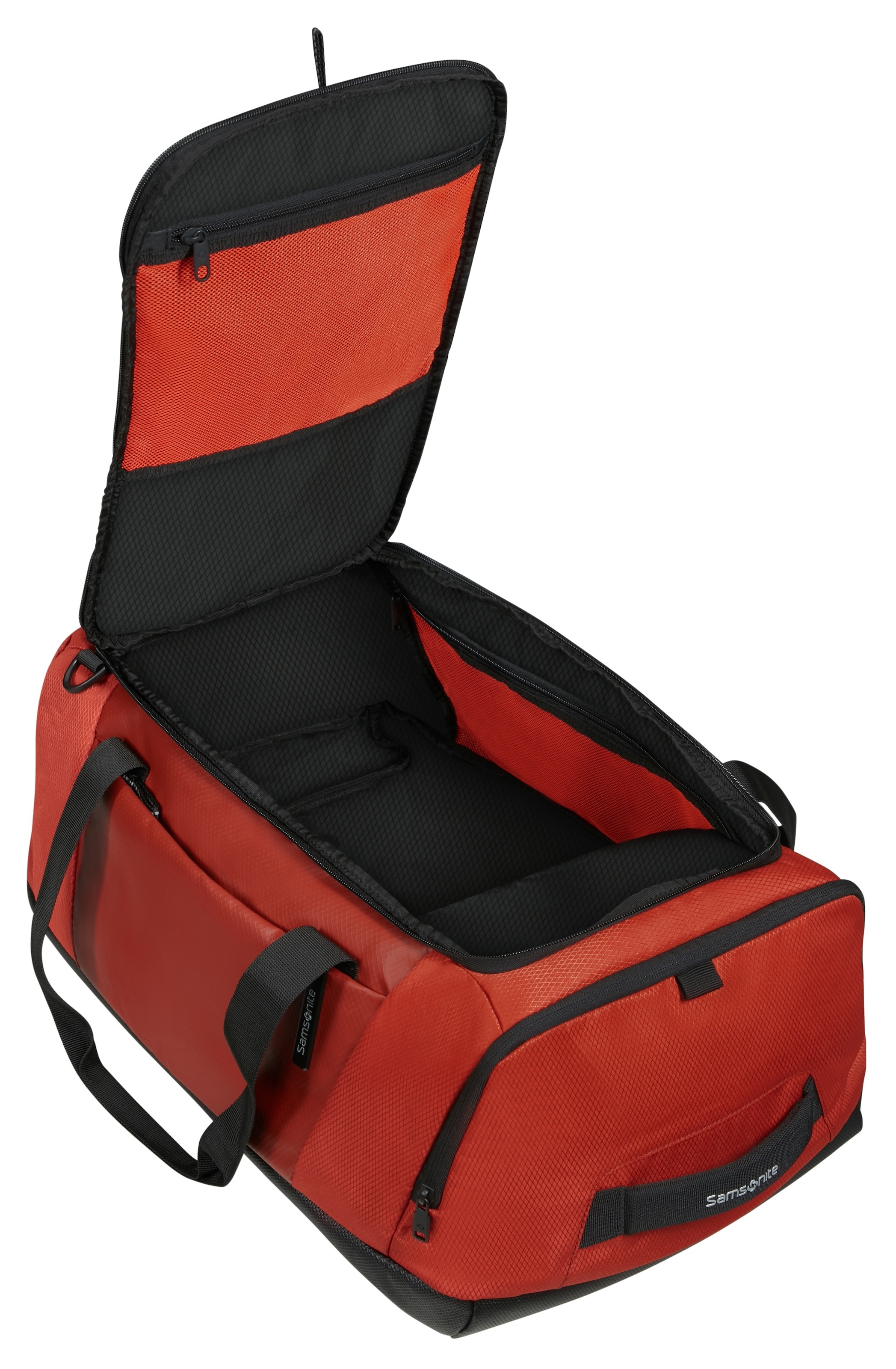 Samsonite Reisetasche »ARMOX«, Duffle S personalisierbar als Rucksack tragbar