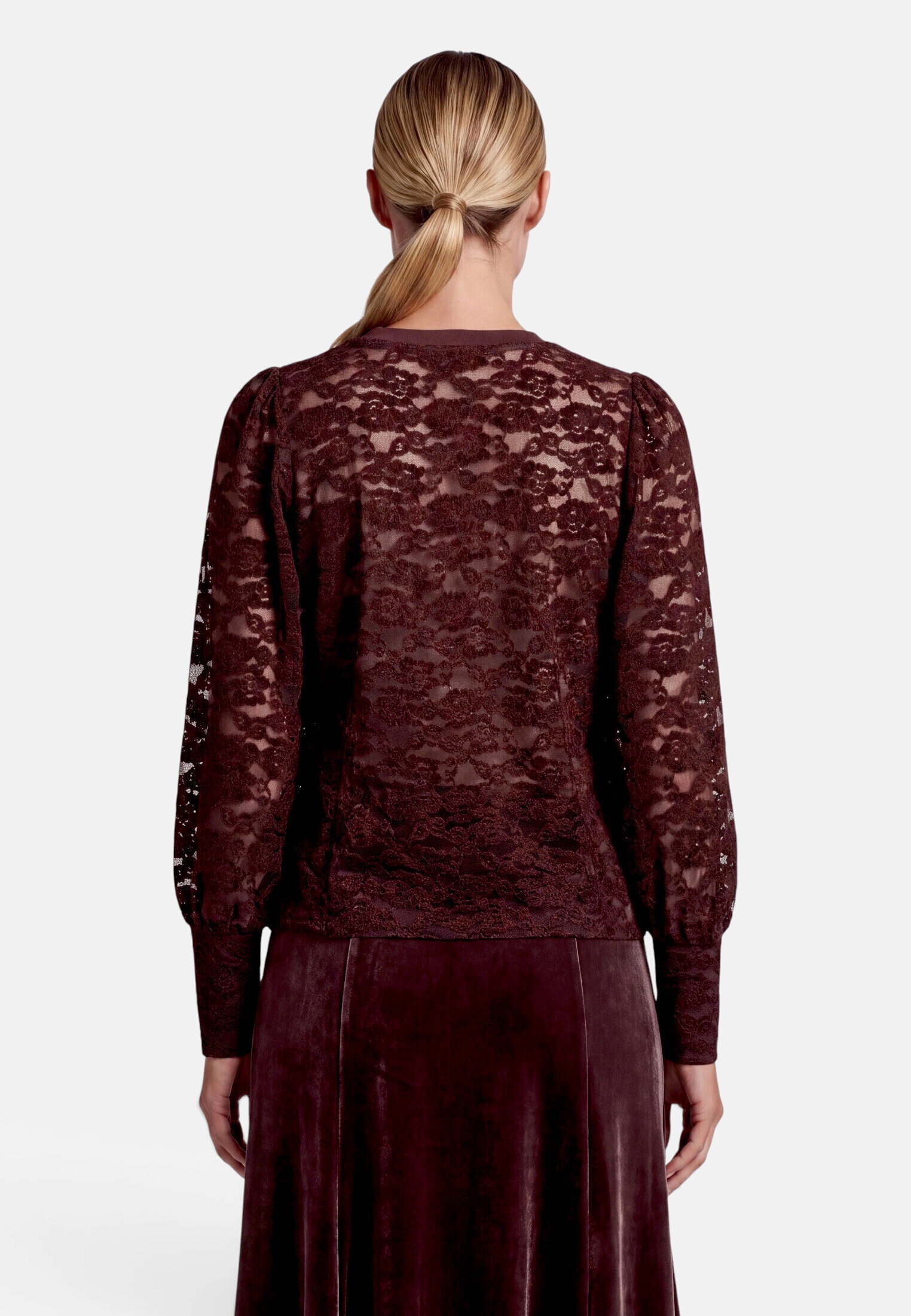 Zero Kurzarmshirt »Damen langarm« 1 Spitze