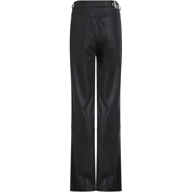Calvin Klein Jeans Lederimitathose »COATED MILANO HR STRAIGHT« bestellen |  BAUR