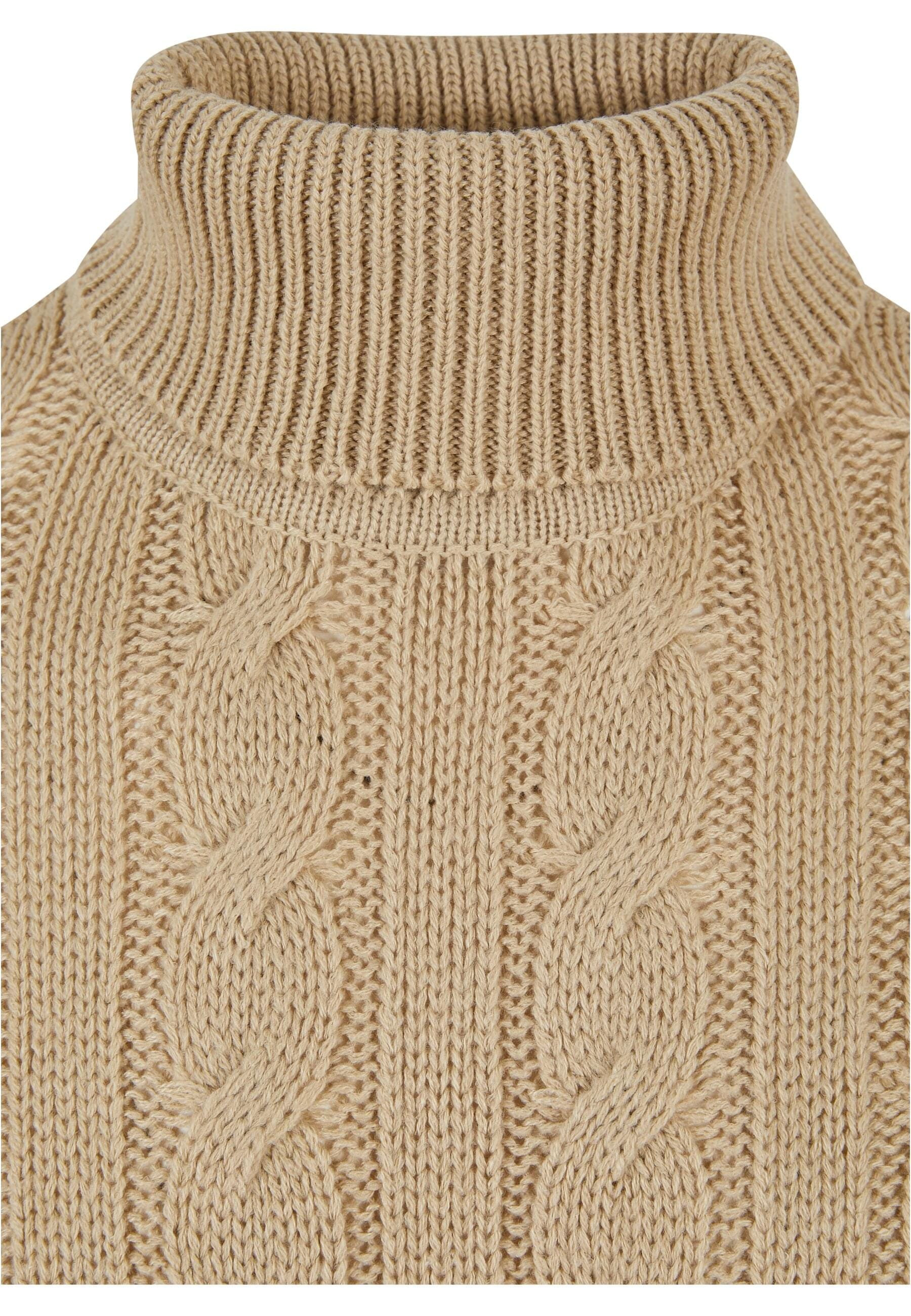 URBAN CLASSICS Rundhalspullover »Urban Classics Herren Boxy Roll Neck Sweater«, (1 tlg.)