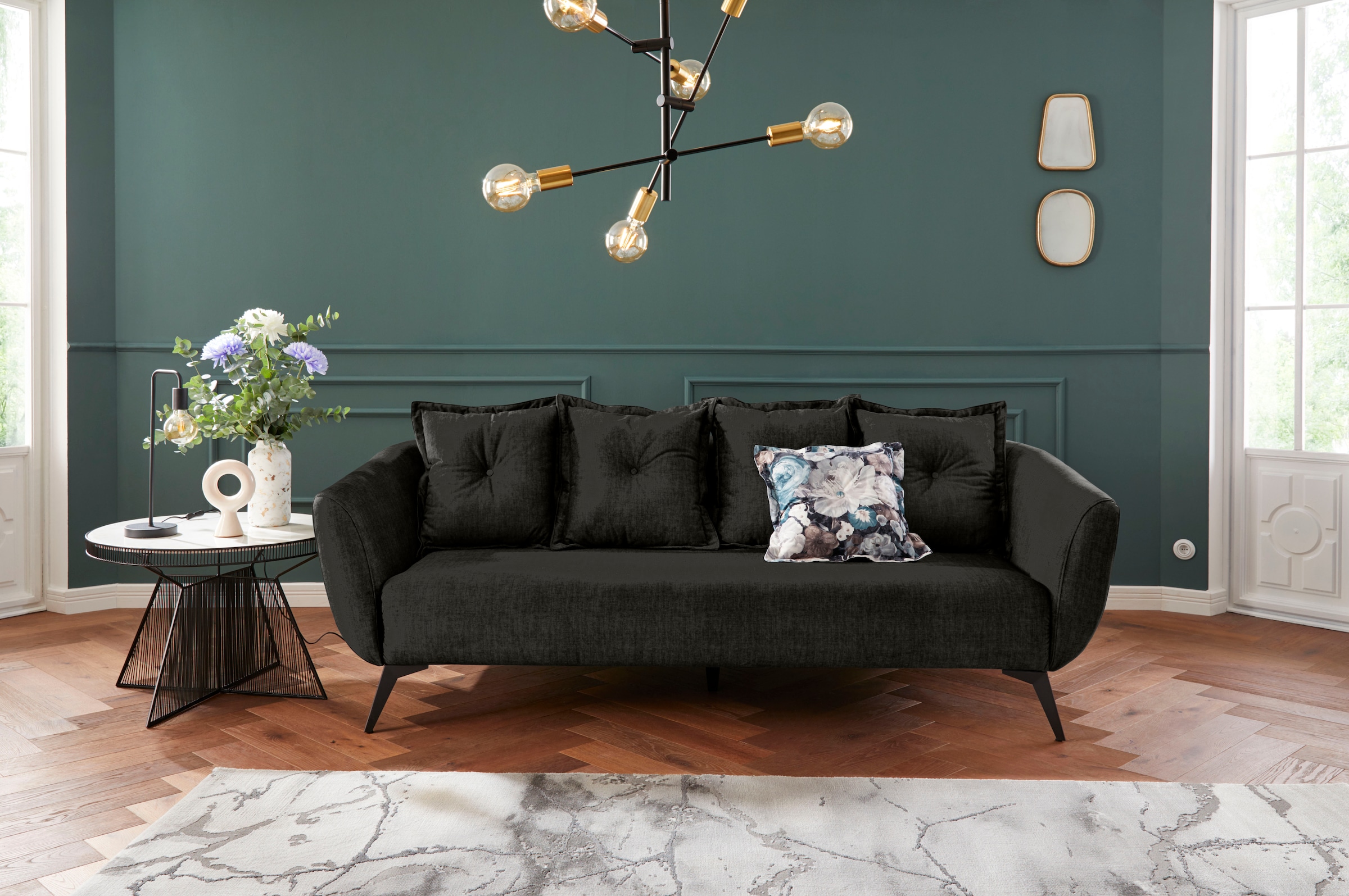 Home affaire 3-Sitzer "Baggio" Zierkissen inklusive günstig online kaufen