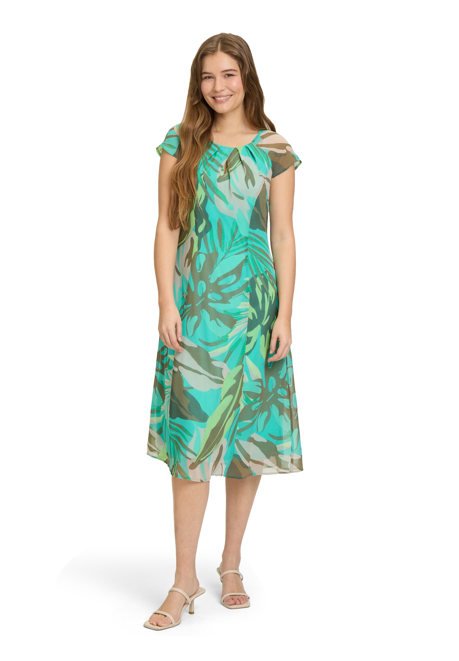 Betty Barclay Chiffonkleid "Betty Barclay Damen Sommerkleid Chiffonkleid fi günstig online kaufen