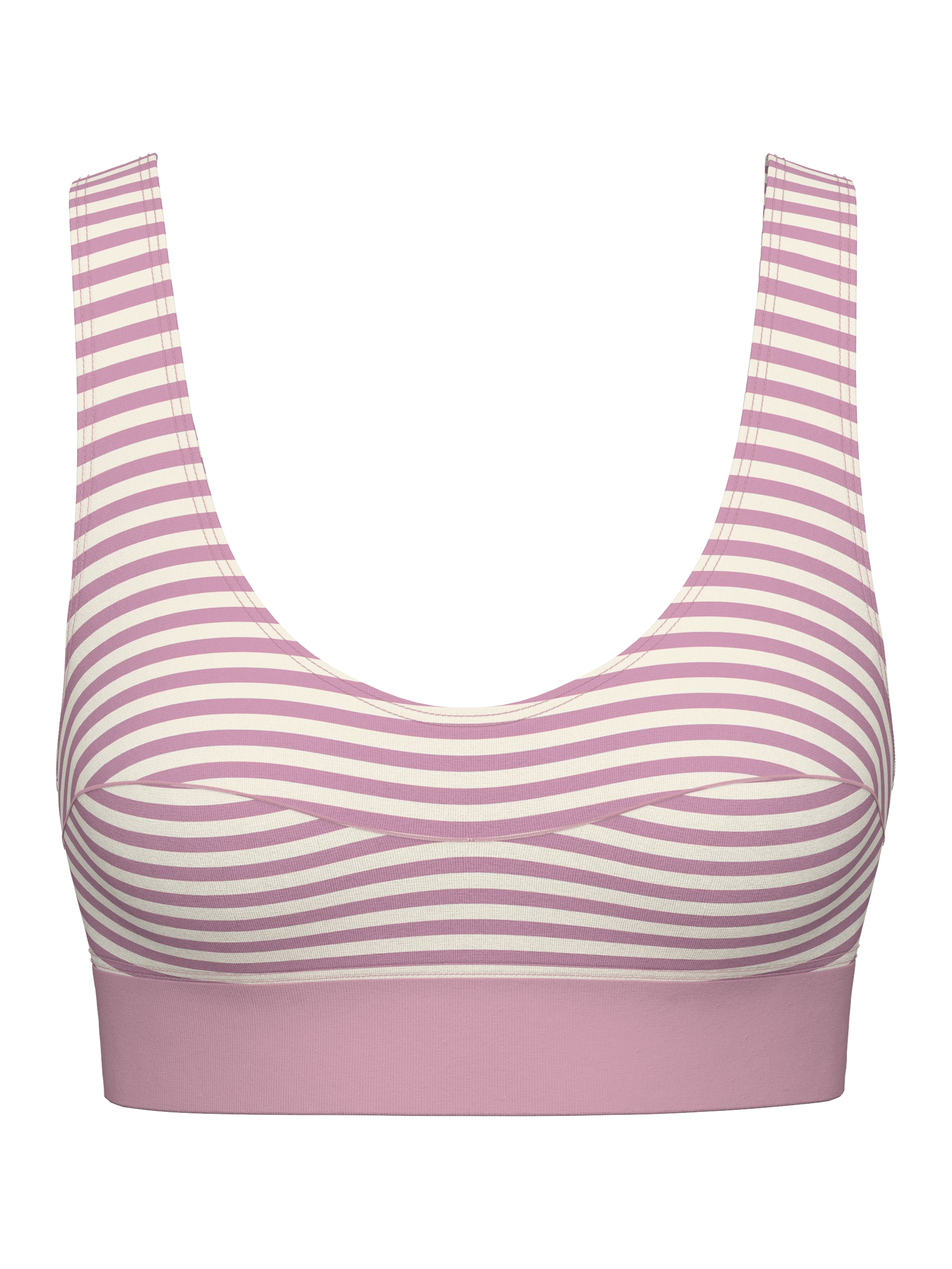 CALIDA Bustier »Elastic«, breites Unterbrustband, ohne Bügel, Baumwollmischung