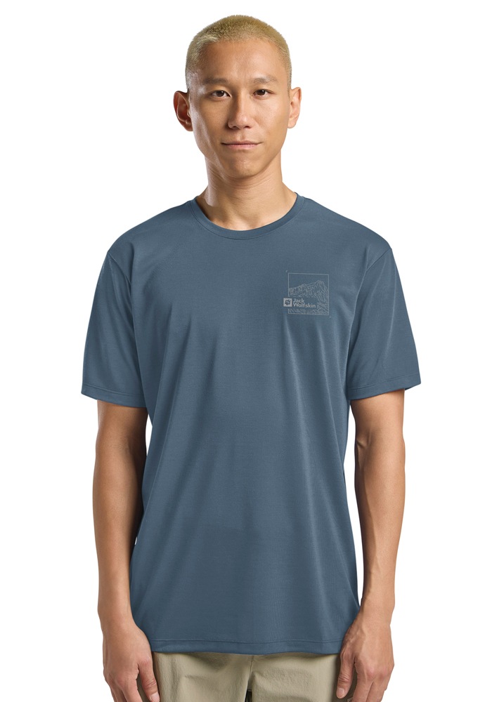 Jack Wolfskin T-Shirt "VONNAN GRAPHIC T M" günstig online kaufen