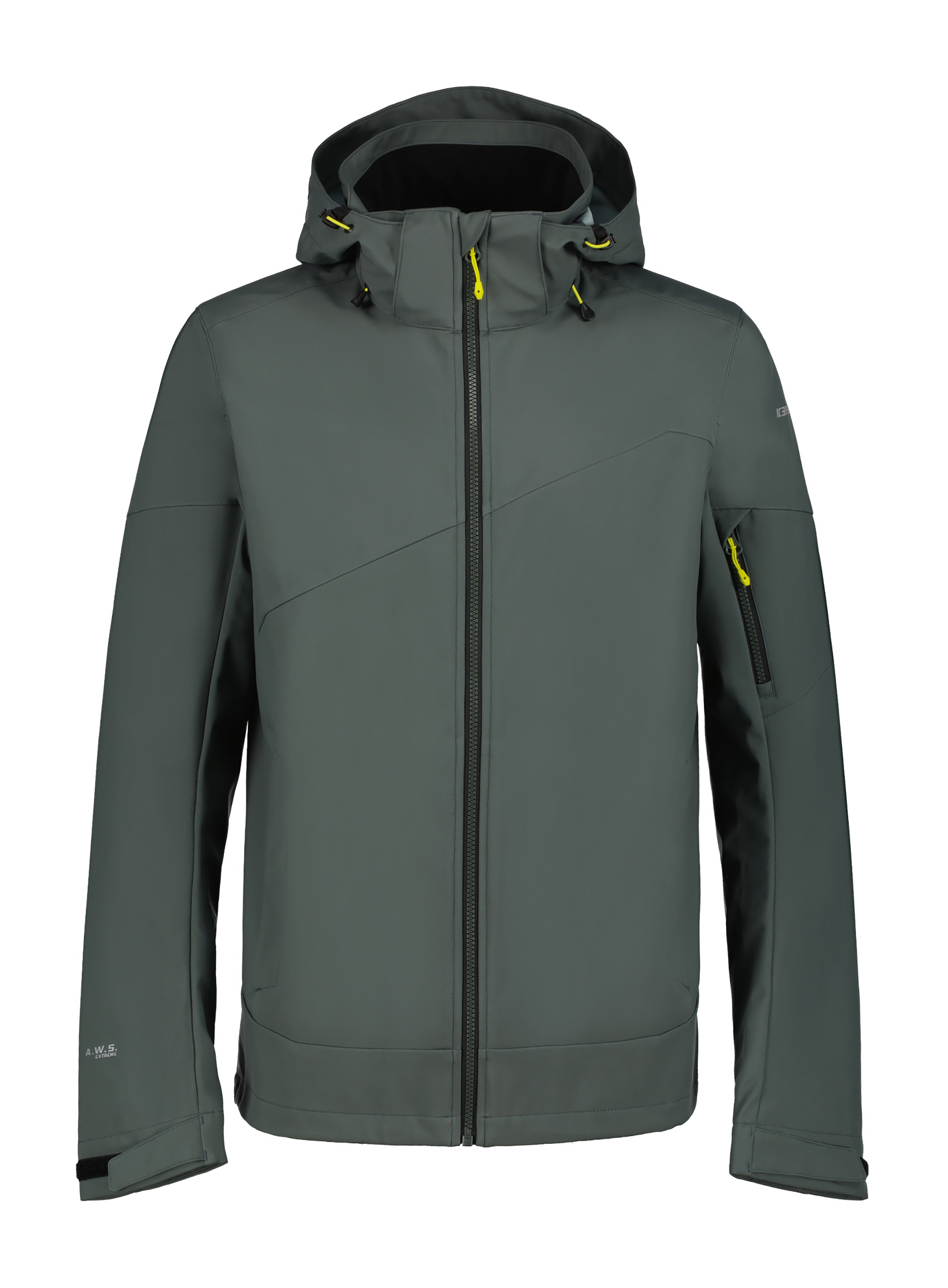 Icepeak Softshelljacke »H SOFTSHELLJACKE BARMSTEDT«, mit Kapuze