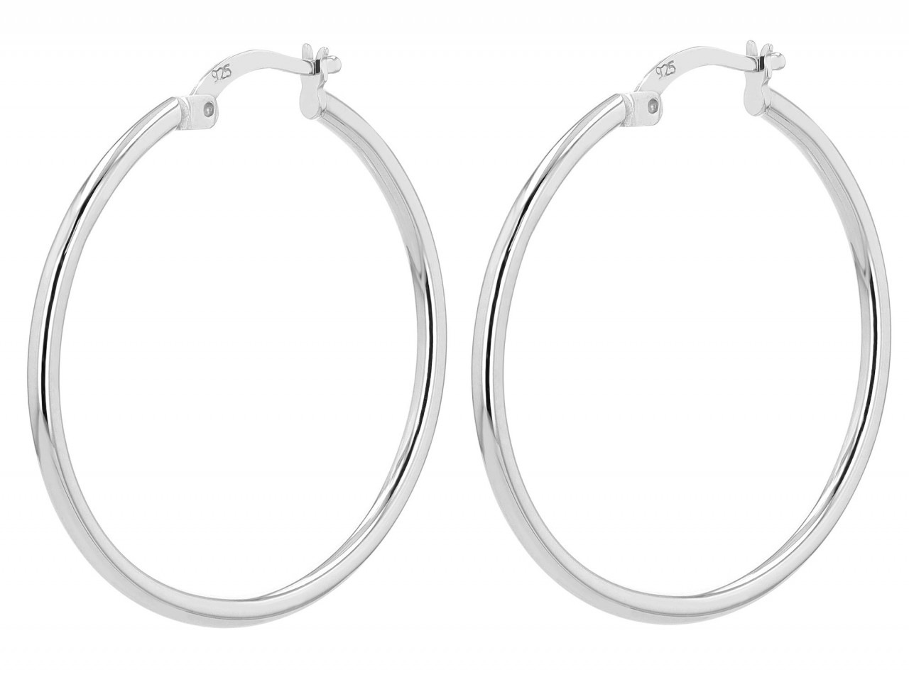 Adelia´s Paar Creolen »Neuheit 2025 - Damen Creolen aus 925 Sterling Silber«