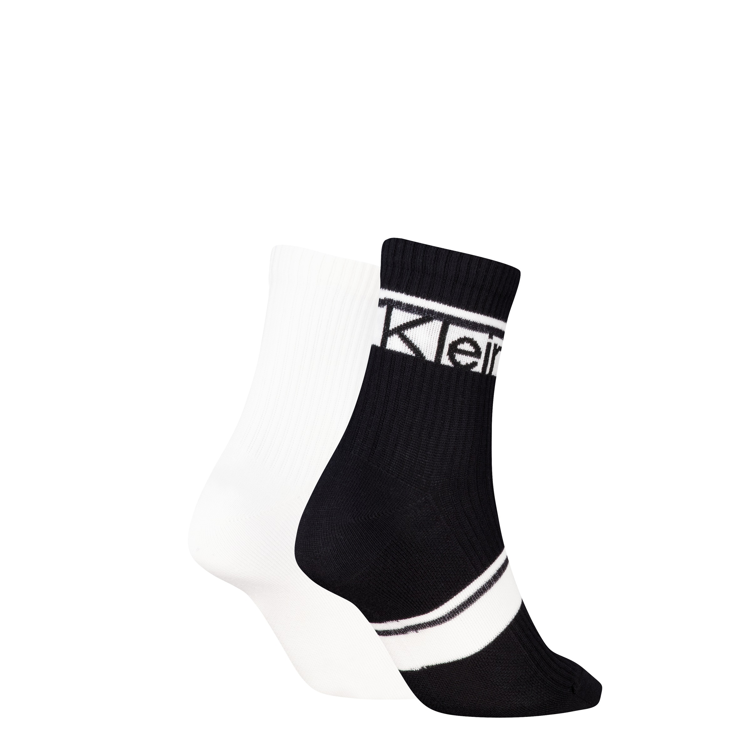 Calvin Klein Socken "CK WOMEN SHORT SOCK 2P LOGO STRIPE" 2 Paar günstig online kaufen