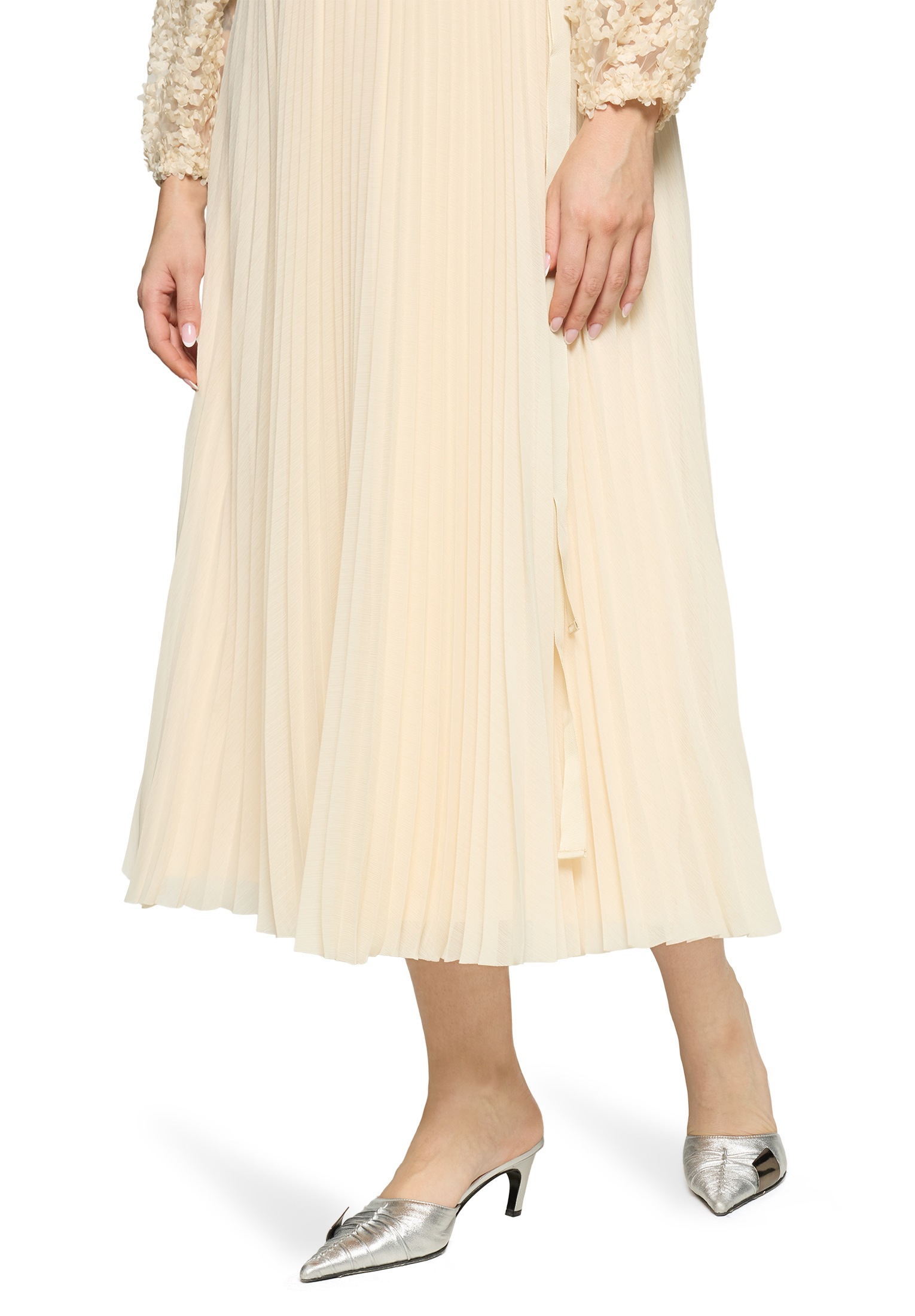 Vera Mont Maxirock »Damen mit Plissee«