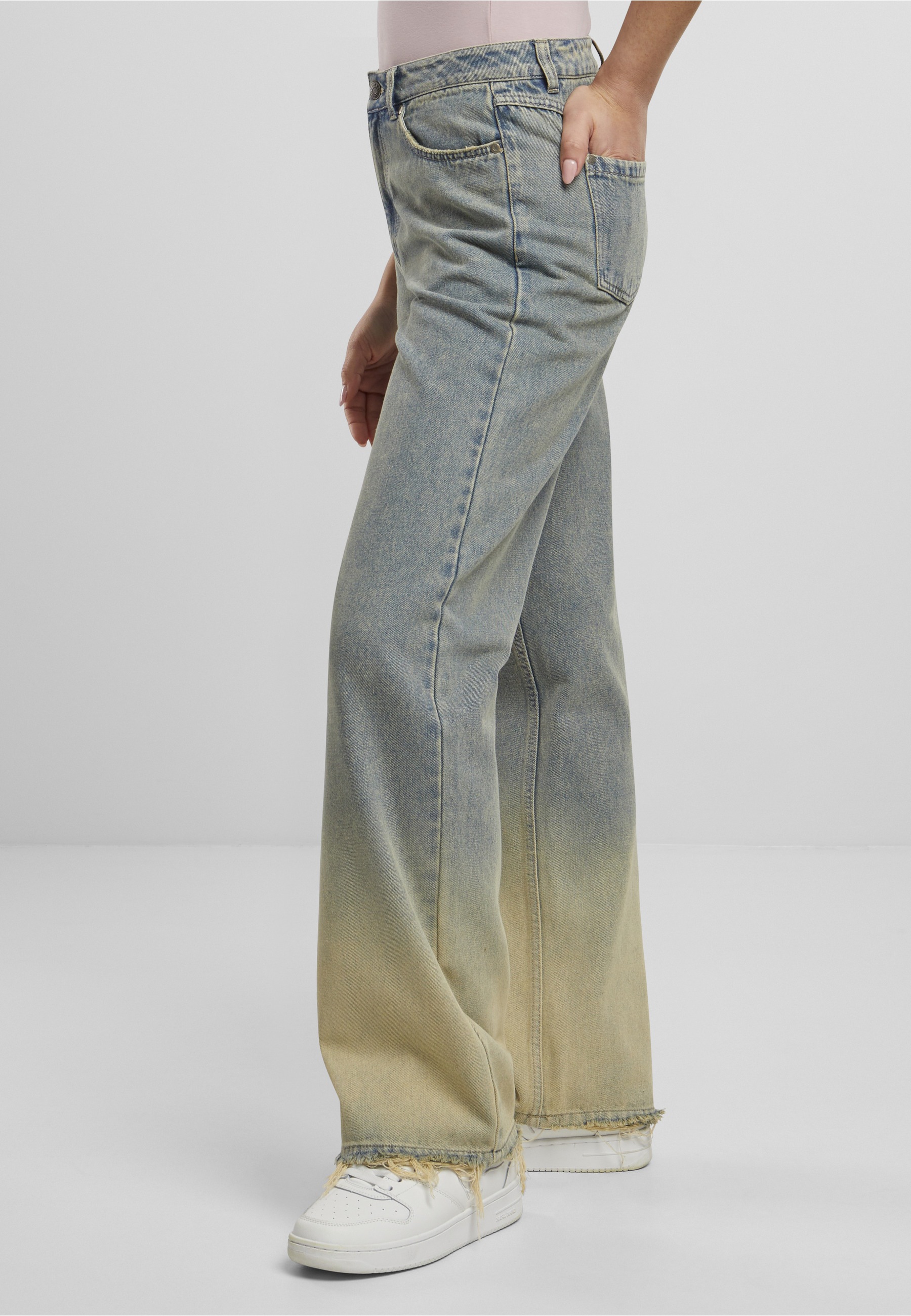 Karl Kani Bequeme Jeans »Karl Kani Karl Kani Og Five Pocket Straight Leg Gradient Denim«