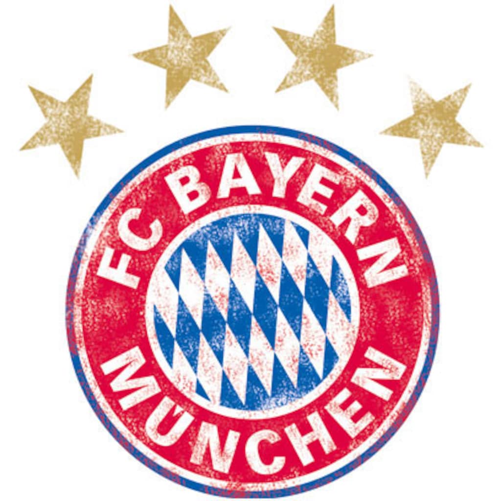 Wall-Art Wandtattoo »FC Bayern München Logo Vintage«, (1 St.)