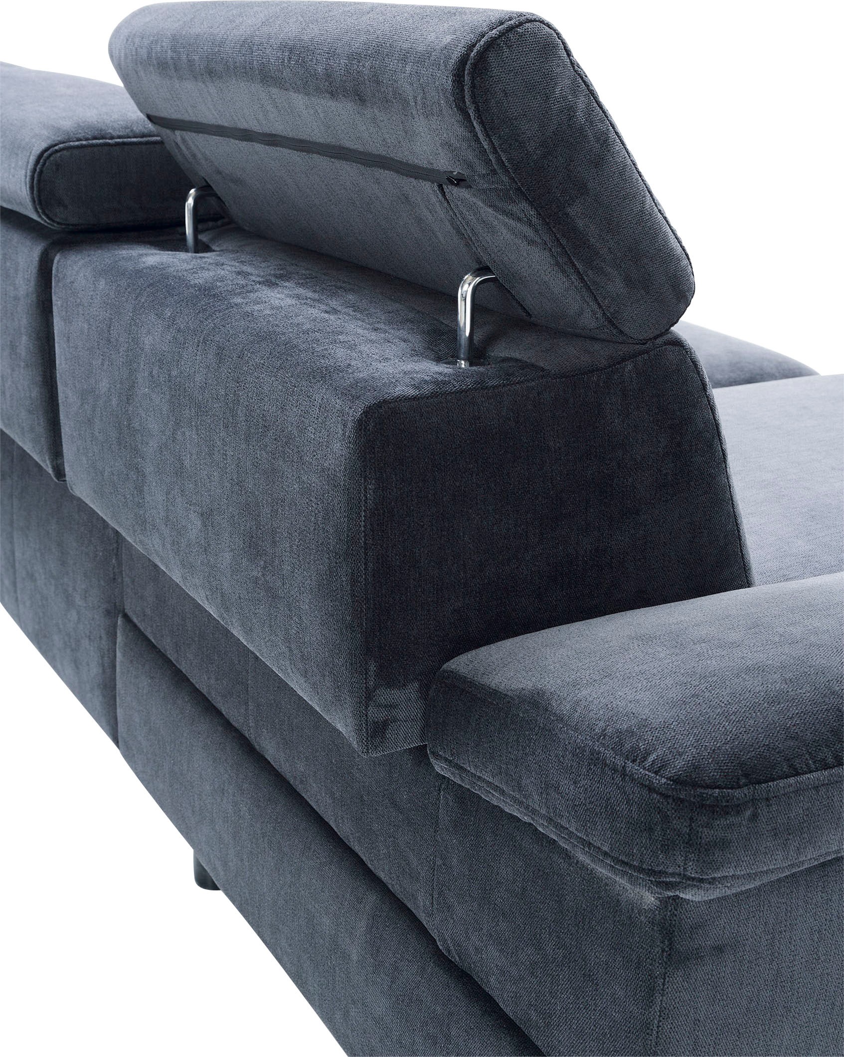TRENDMANUFAKTUR Ecksofa »Rima, multifunktionales Sofa, L-Form,«, mit Bettfunktion, Bettkasten, Kopf- und Sitztiefenverstellung