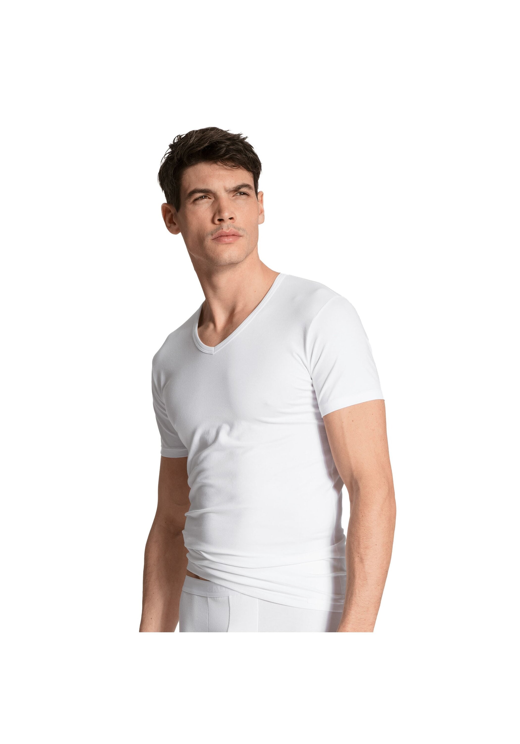 CALIDA T-Shirt »T-Shirt MEN T-Shirt 2PACK Natural Benefit 4er Pack«