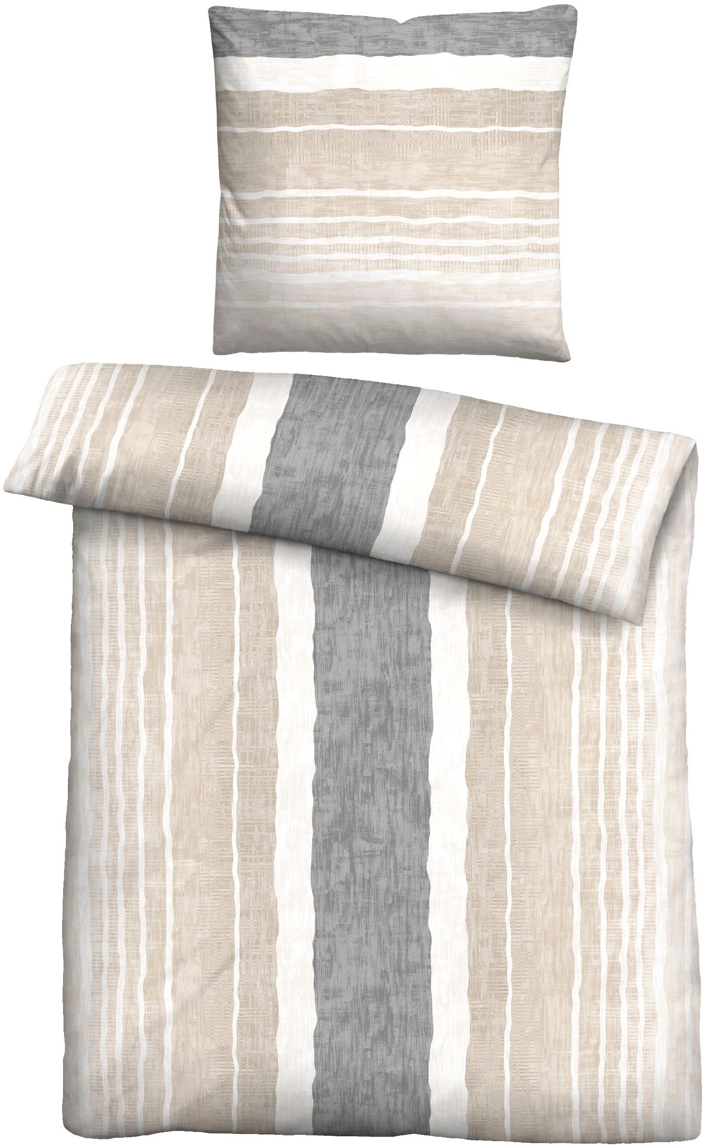 Castell - Markenbettwäsche Bettwäsche "0350350" 2 Stk. tlg. Poly-Cotton, wo günstig online kaufen